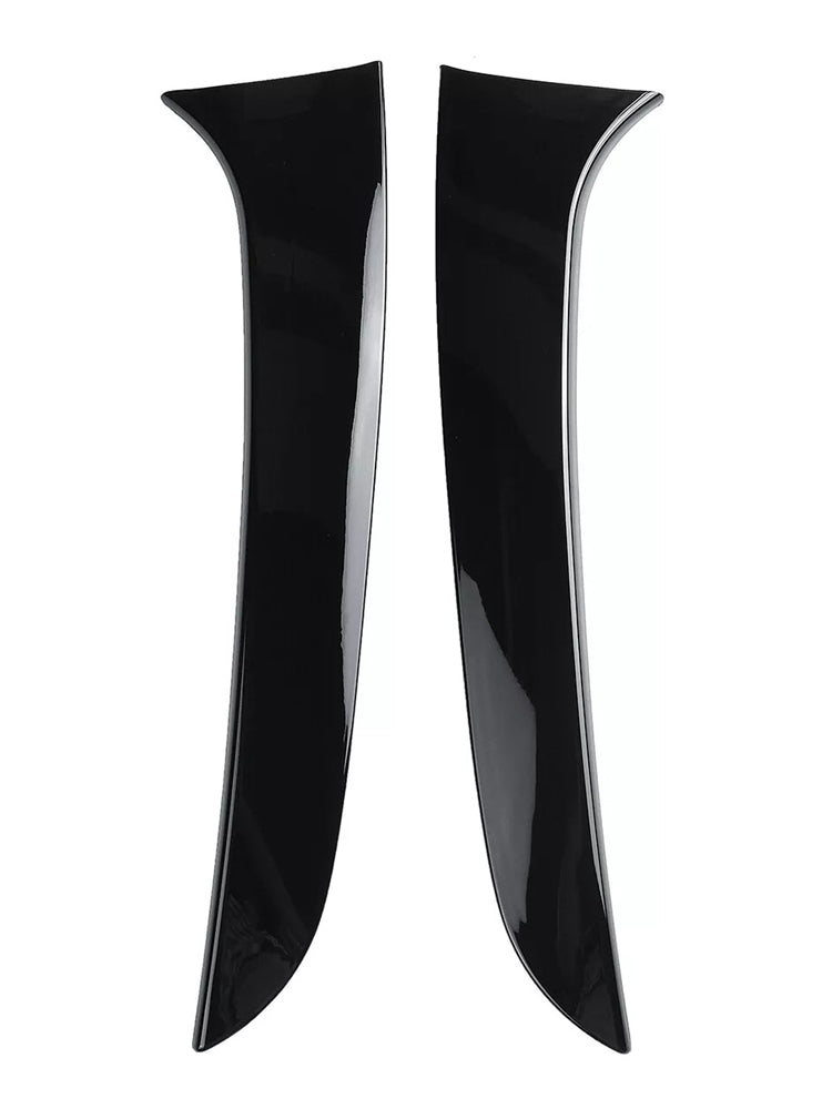 2012-2019 BMW 1 Series F20 F21 Gloss Black Pair Rear Window Side Wing Spoiler