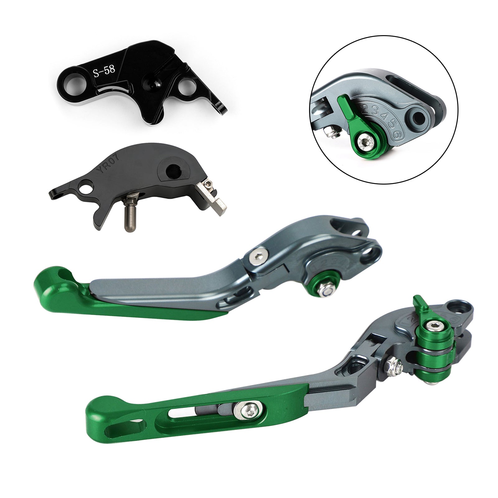 Adjustable Clutch Brake Lever fit for YAMAHA YZF R7 MT-10/SP FZ-10/SP 2022-23