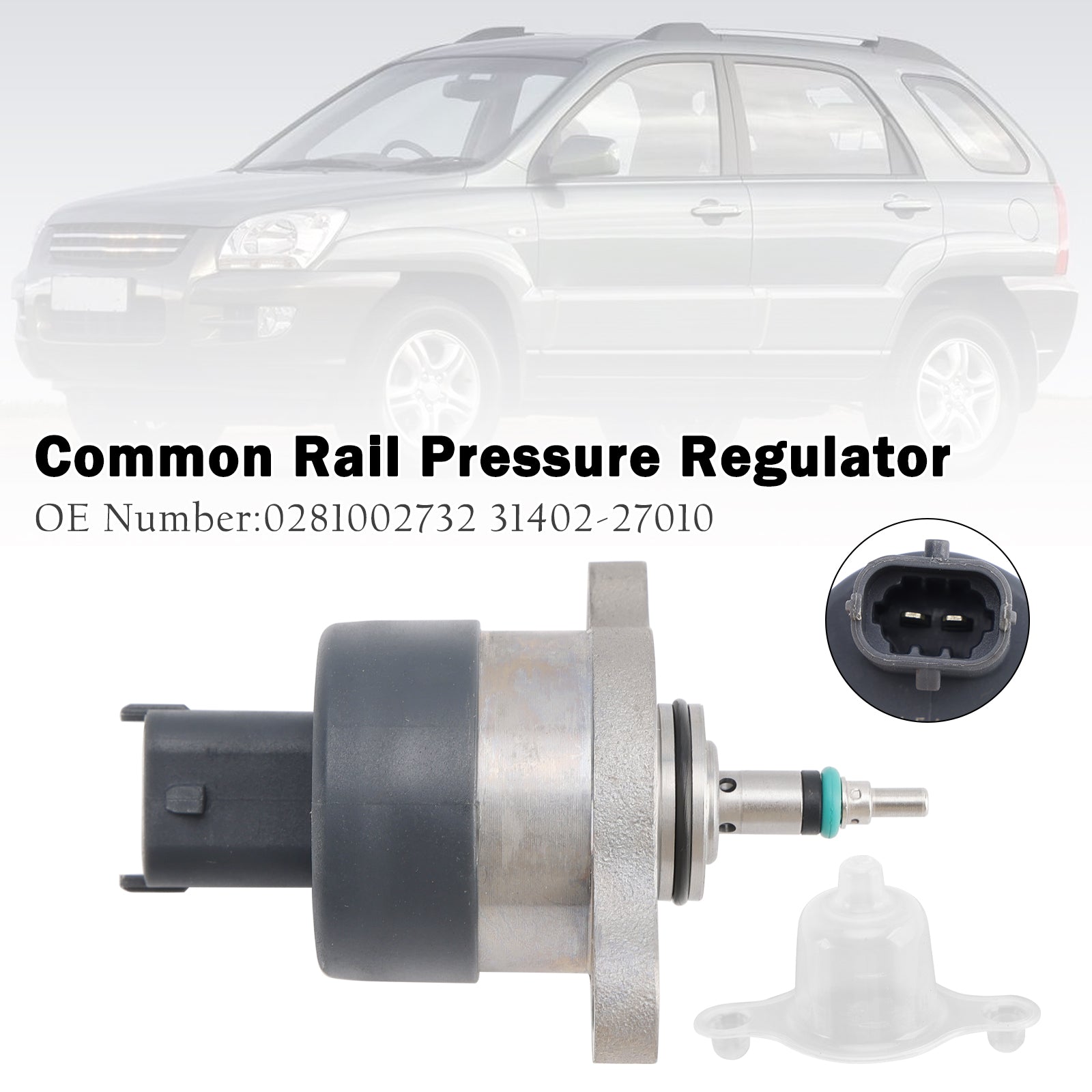 Common Rail Pressure Regulator 0281002732 For Hyundai Santa Fe Kia Sportage 2.0