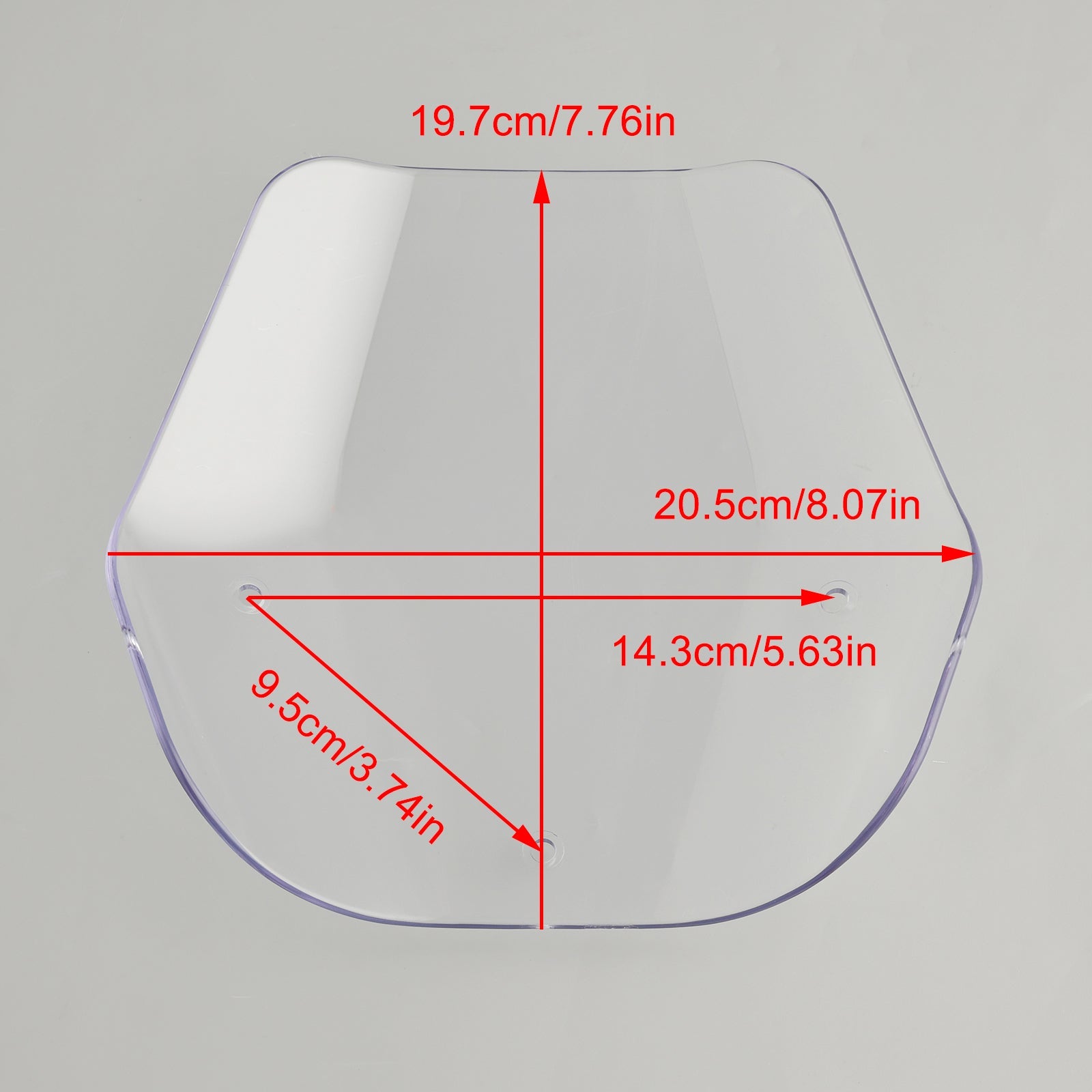 Windshield WindScreen fit for Suzuki GSX-8S 2023-2024