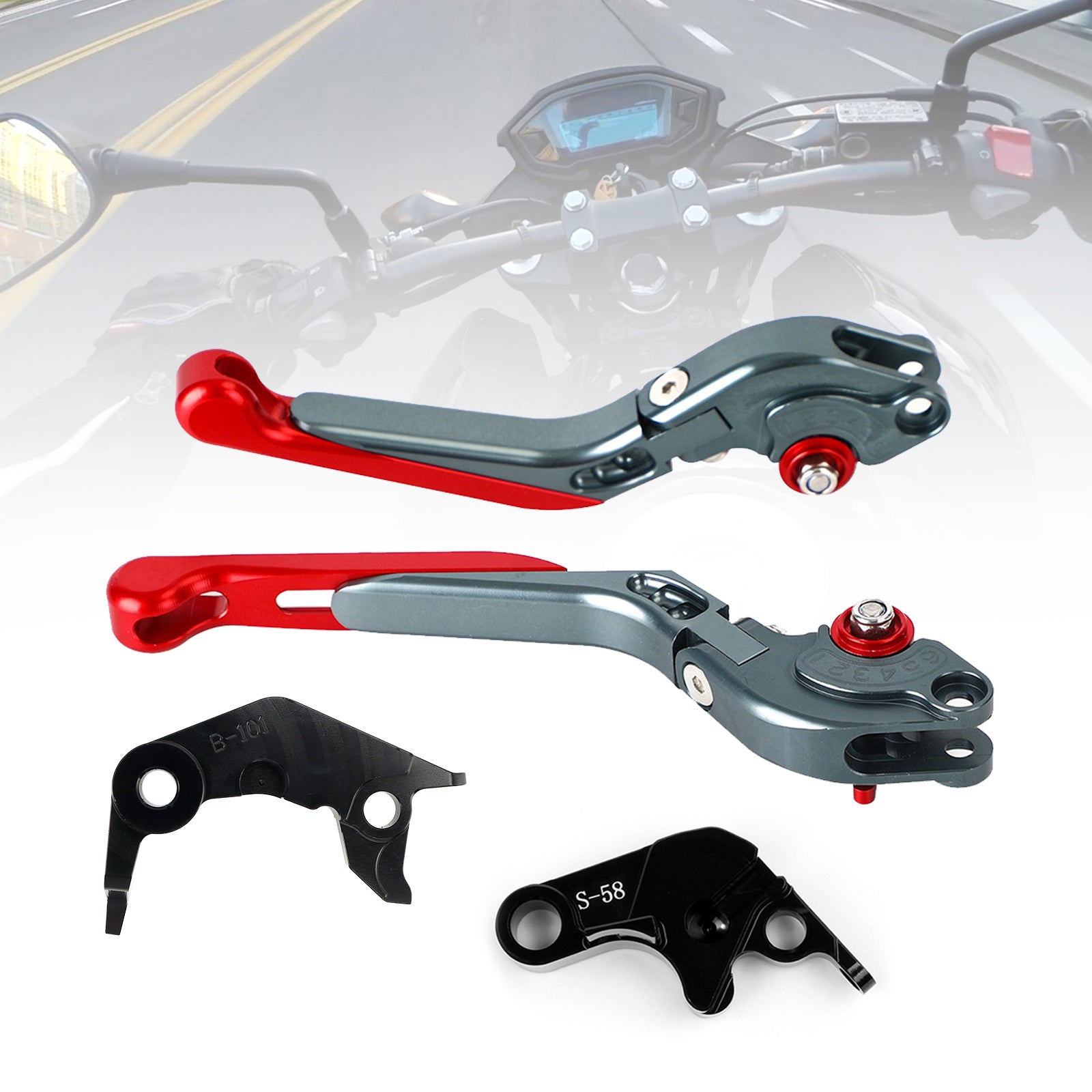 Adjustable Clutch Brake Lever fit for YAMAHA YZF R7 MT-10/SP FZ-10/SP 2022-23