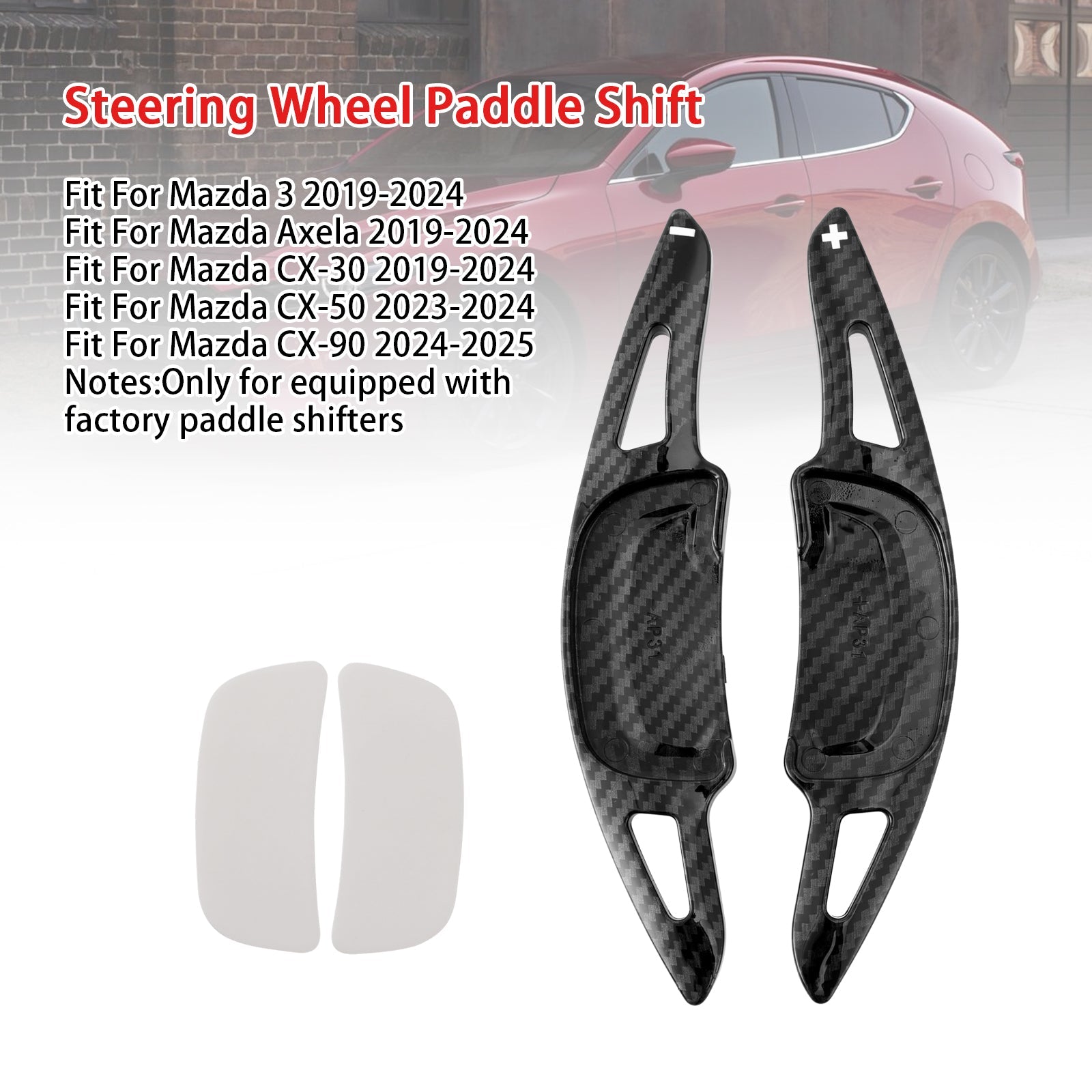 Steering Wheel Paddle Shifter Extension For Mazda 3 CX-30