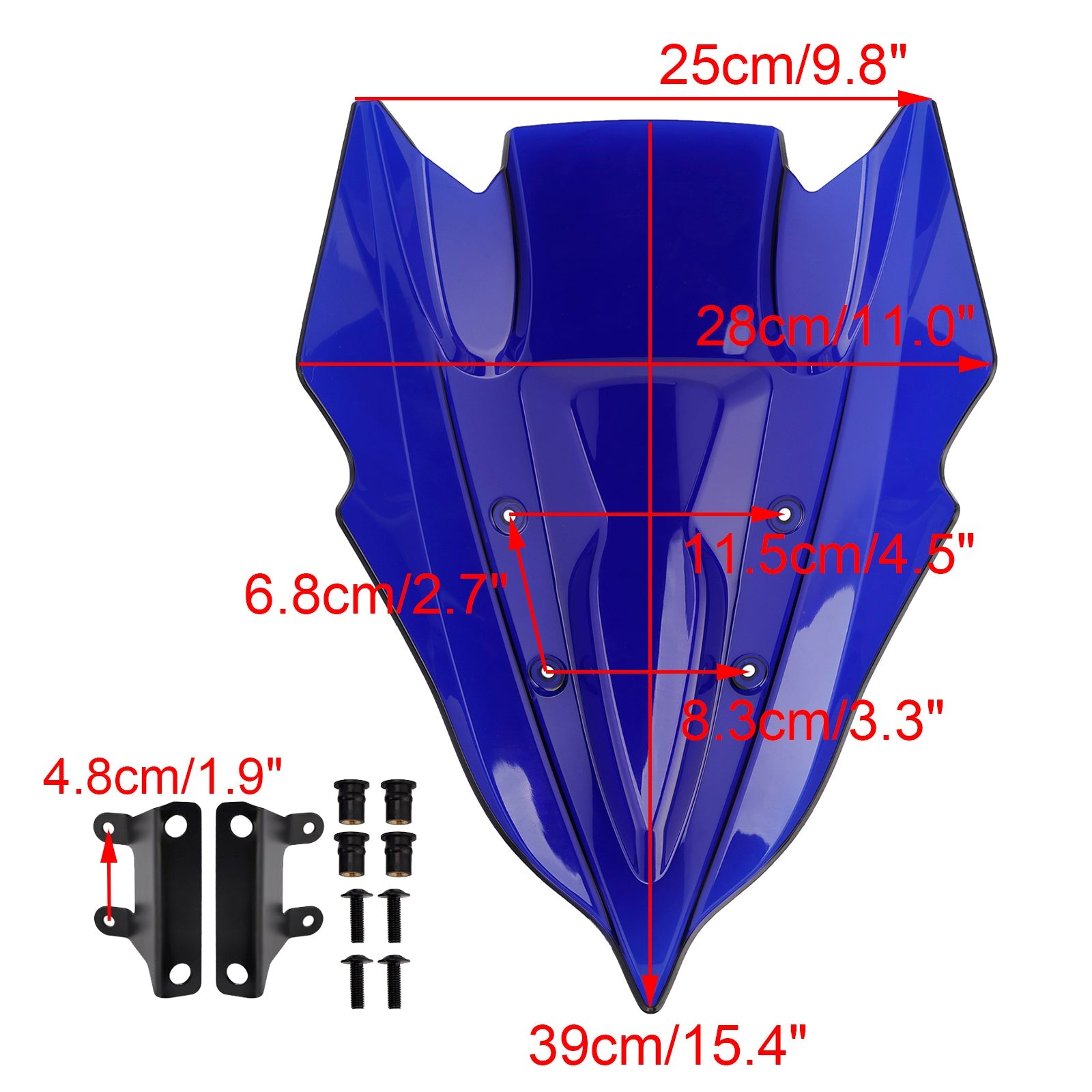 Windshield Windscreen for KAWASAKI Z500 2024-2025