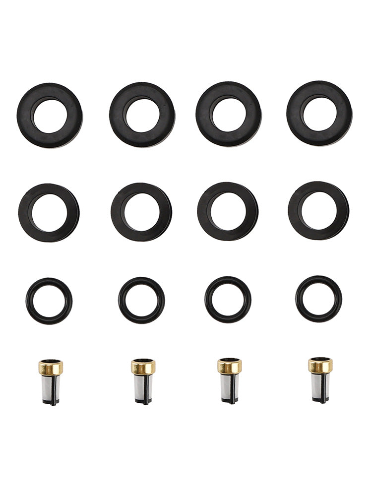 1986-1991 Mazda RX-7 FC 13B Rotary 4PCS Fuel Injector O-Ring Filter Seal