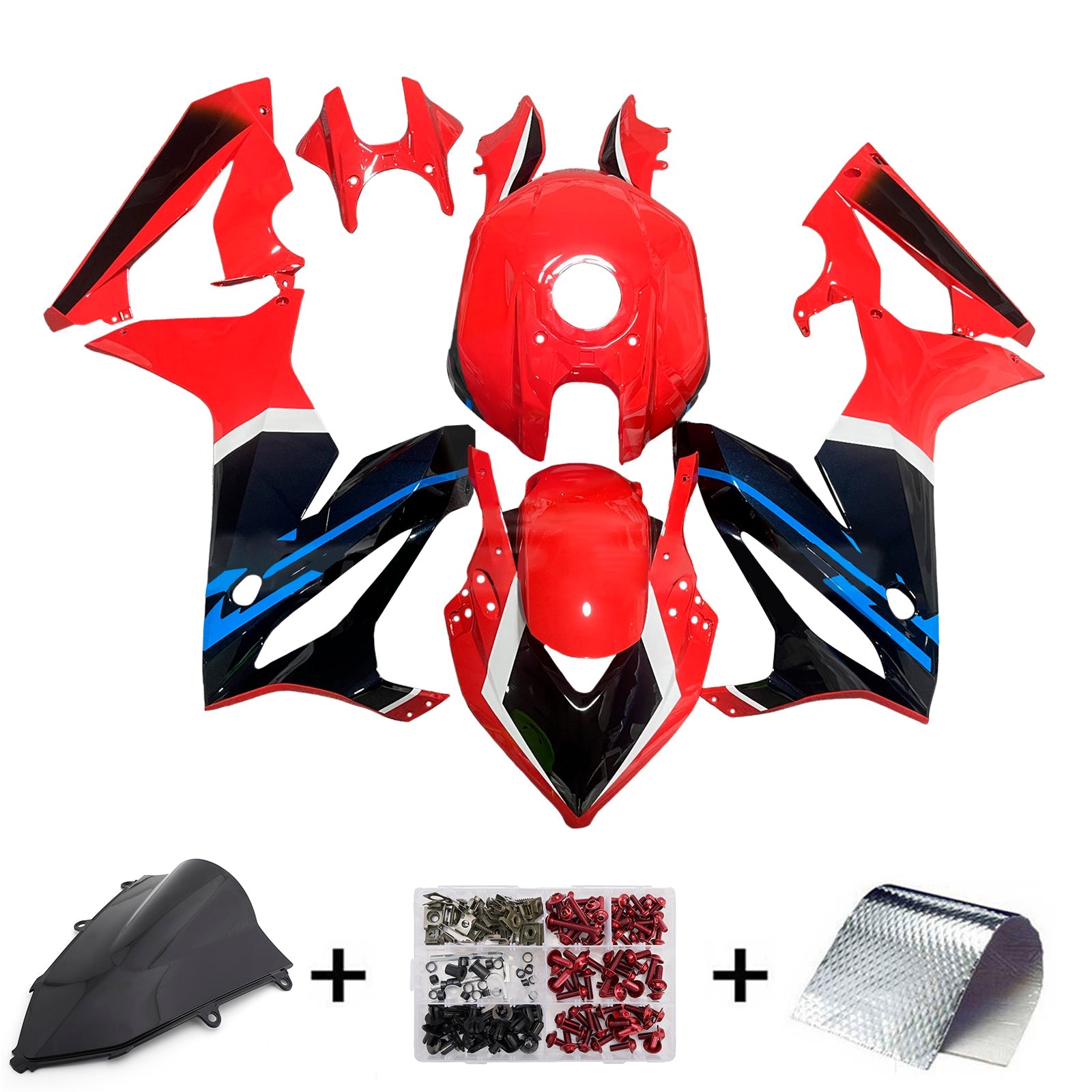 Injection Fairing Kit Bodywork Plastic ABS For Honda CBR650R 2019-2020