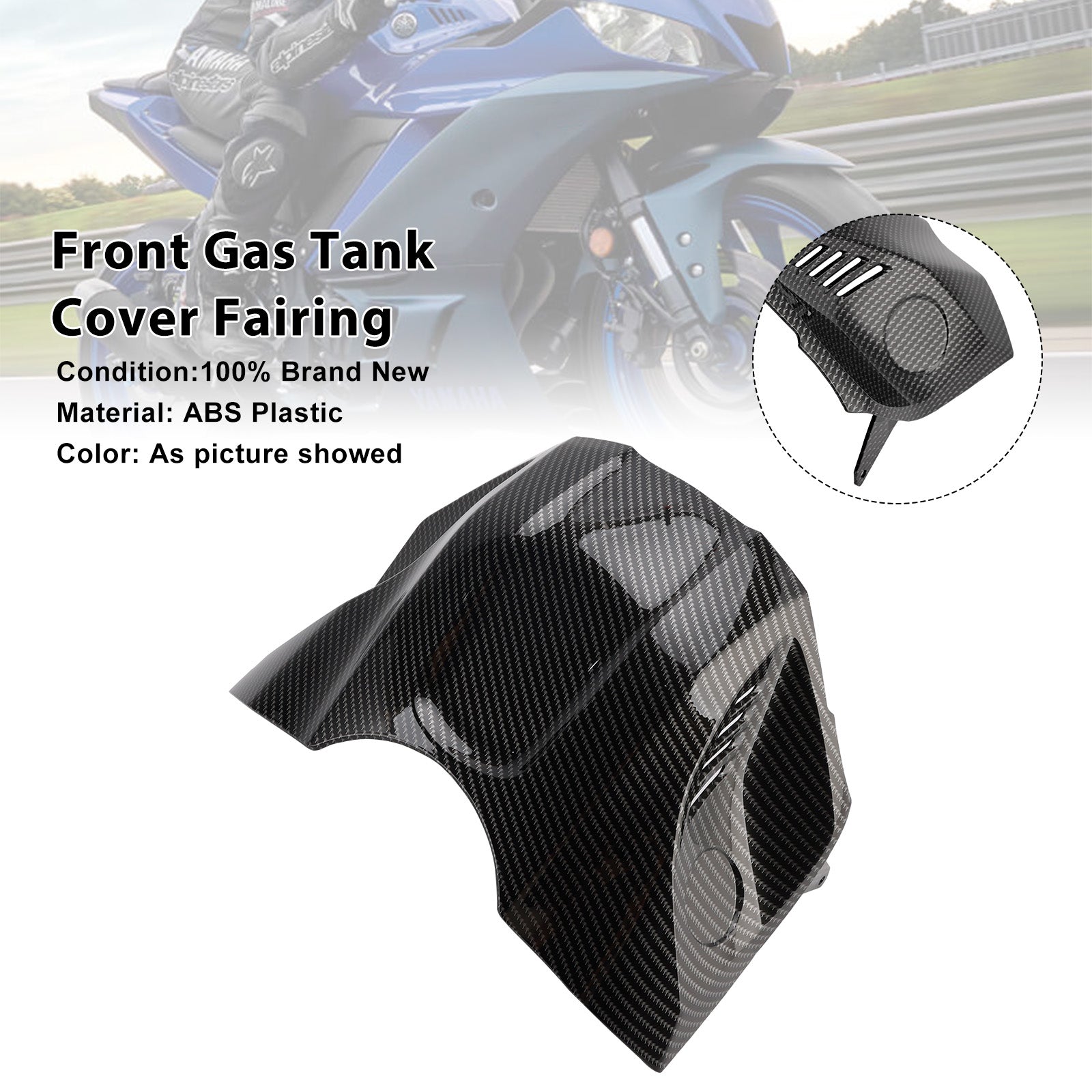 2025-2026 Yamaha YZF-R3 R25 Front Gas Tank Cover Fairing