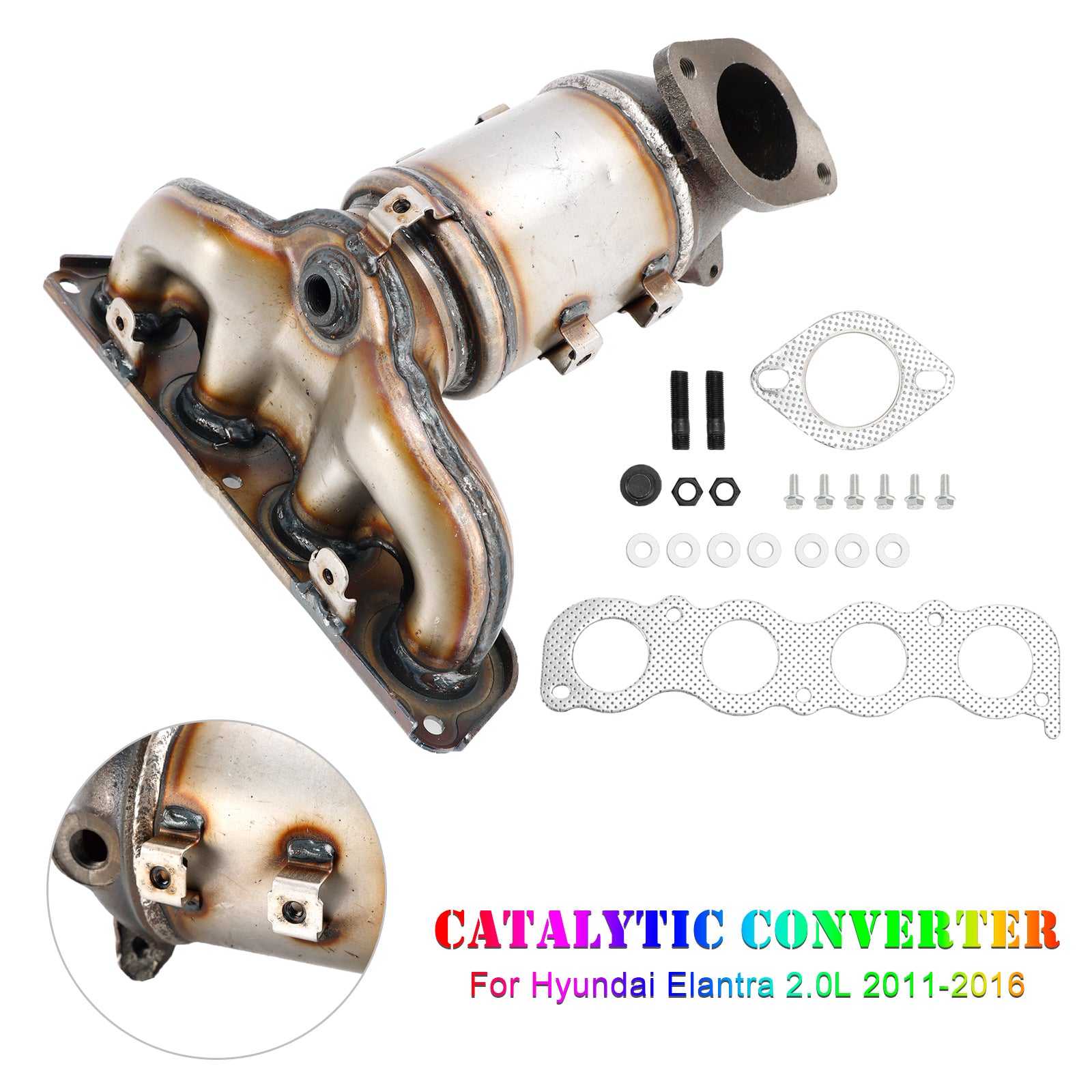 Catalytic Converter For Hyundai Elantra 2011-2016 Kia Forte 2013-2016 1.8L 2.0L