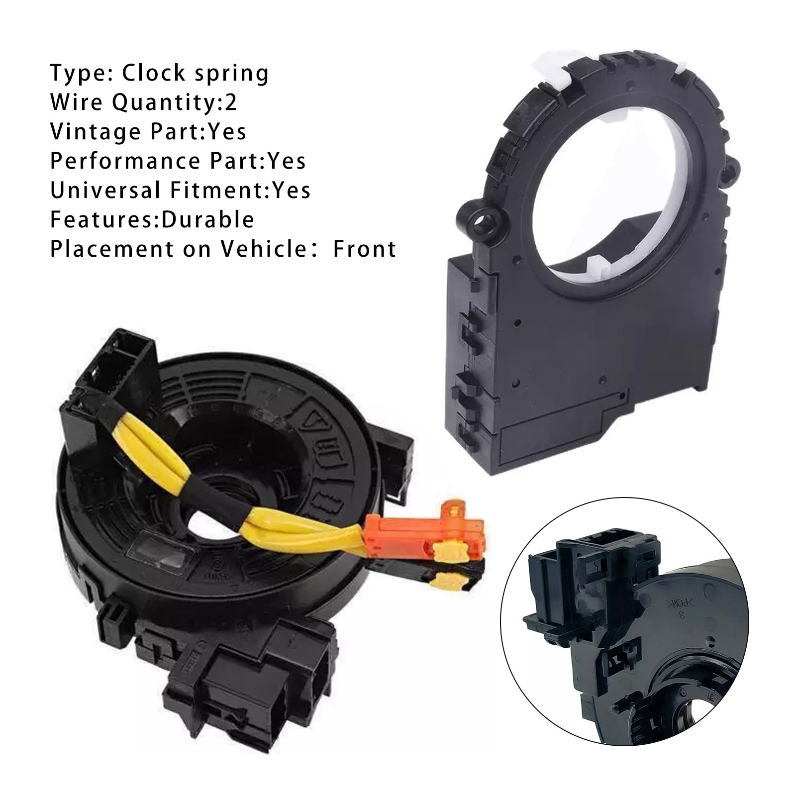 2015-2017 Toyota Camry Clock Spring Compatible Angel Sensor 84307-02220