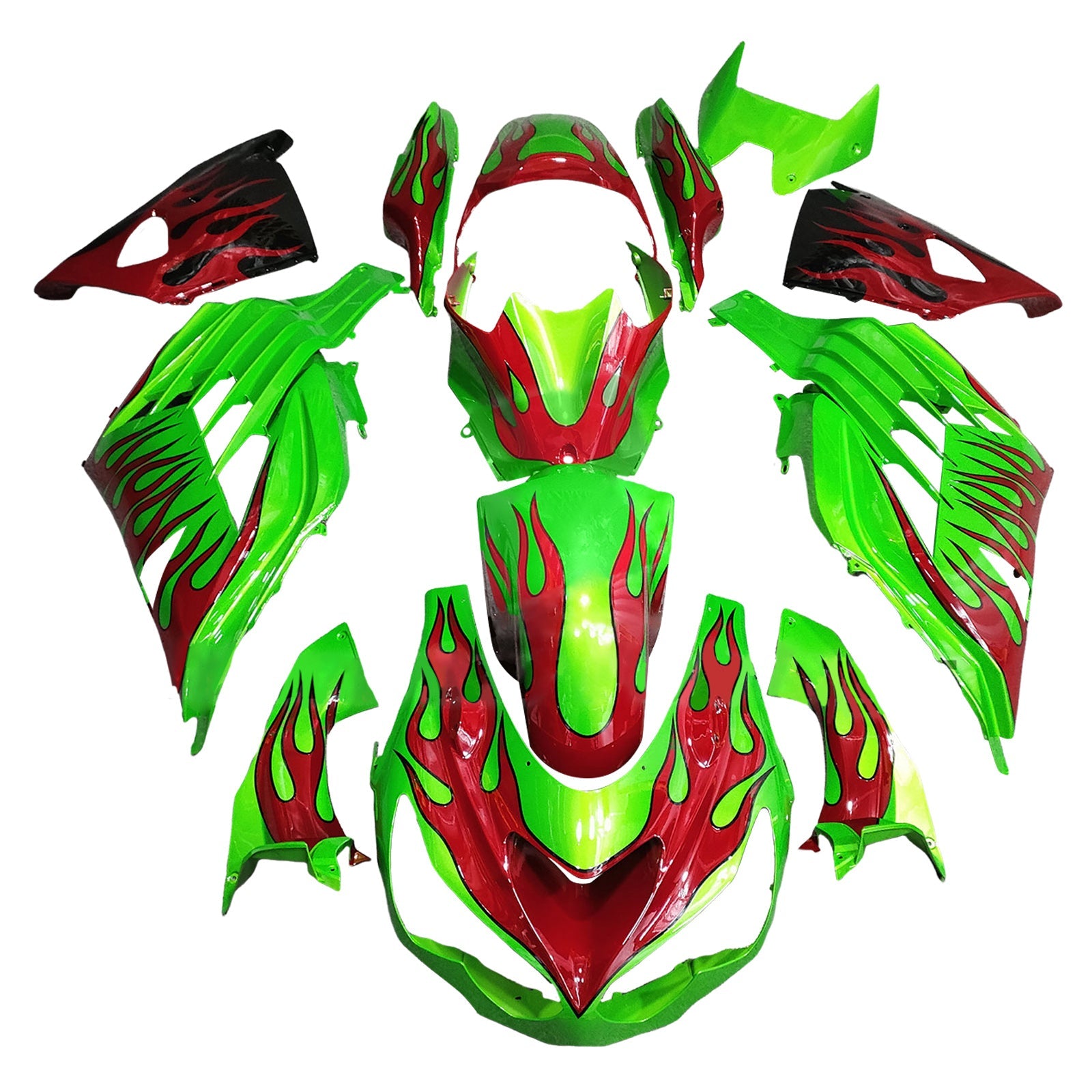 Injection Fairing Kit Bodywork fit For Kawasaki ZX14R ZZR1400 2012-2025