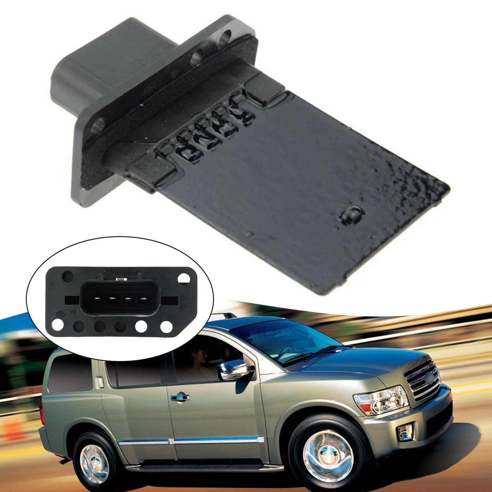 Heater Blower Resistor 27150-5Z000 For Nissan Pathfinder Frontier Xterra Armada