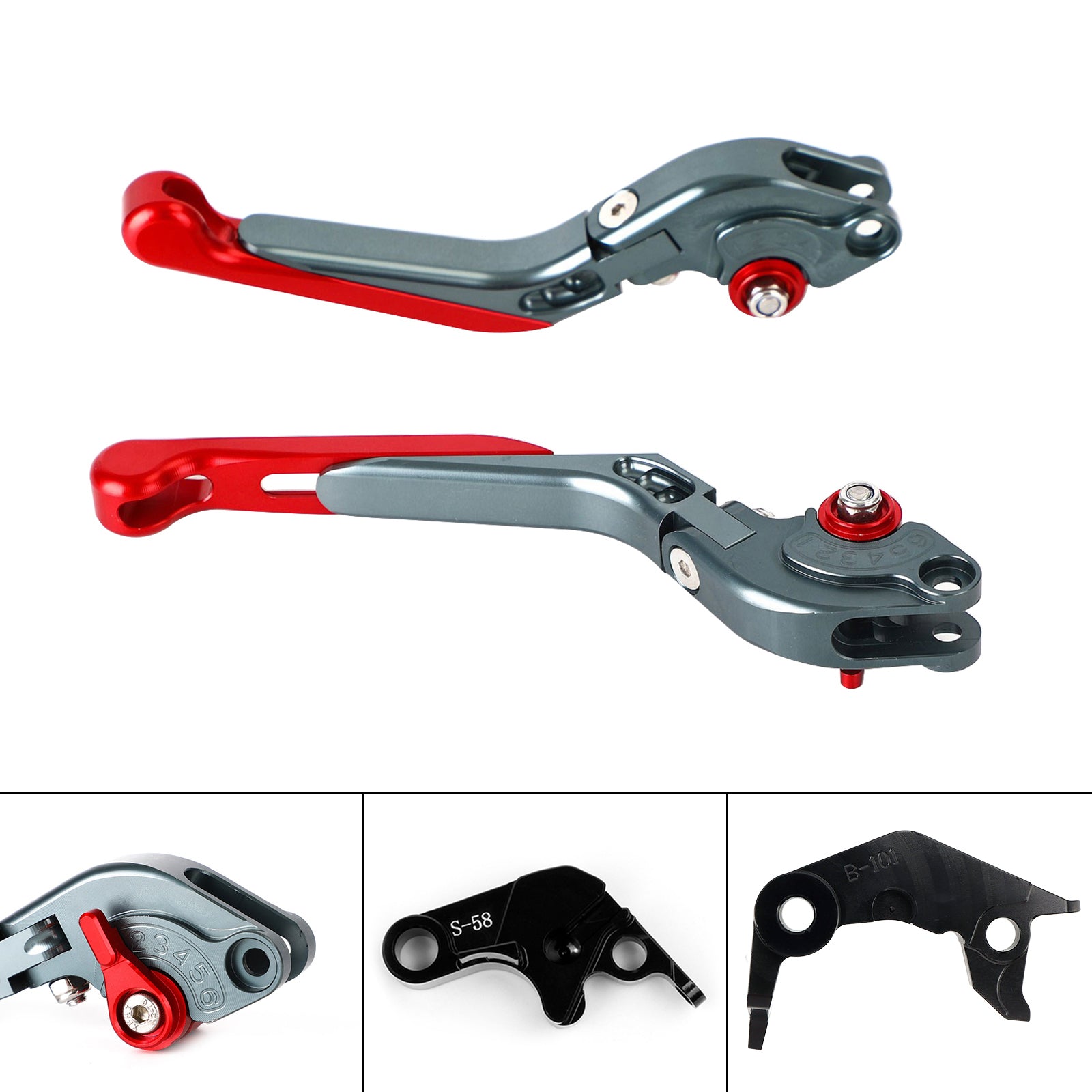 Adjustable Clutch Brake Lever fit for YAMAHA YZF R7 MT-10/SP FZ-10/SP 2022-23