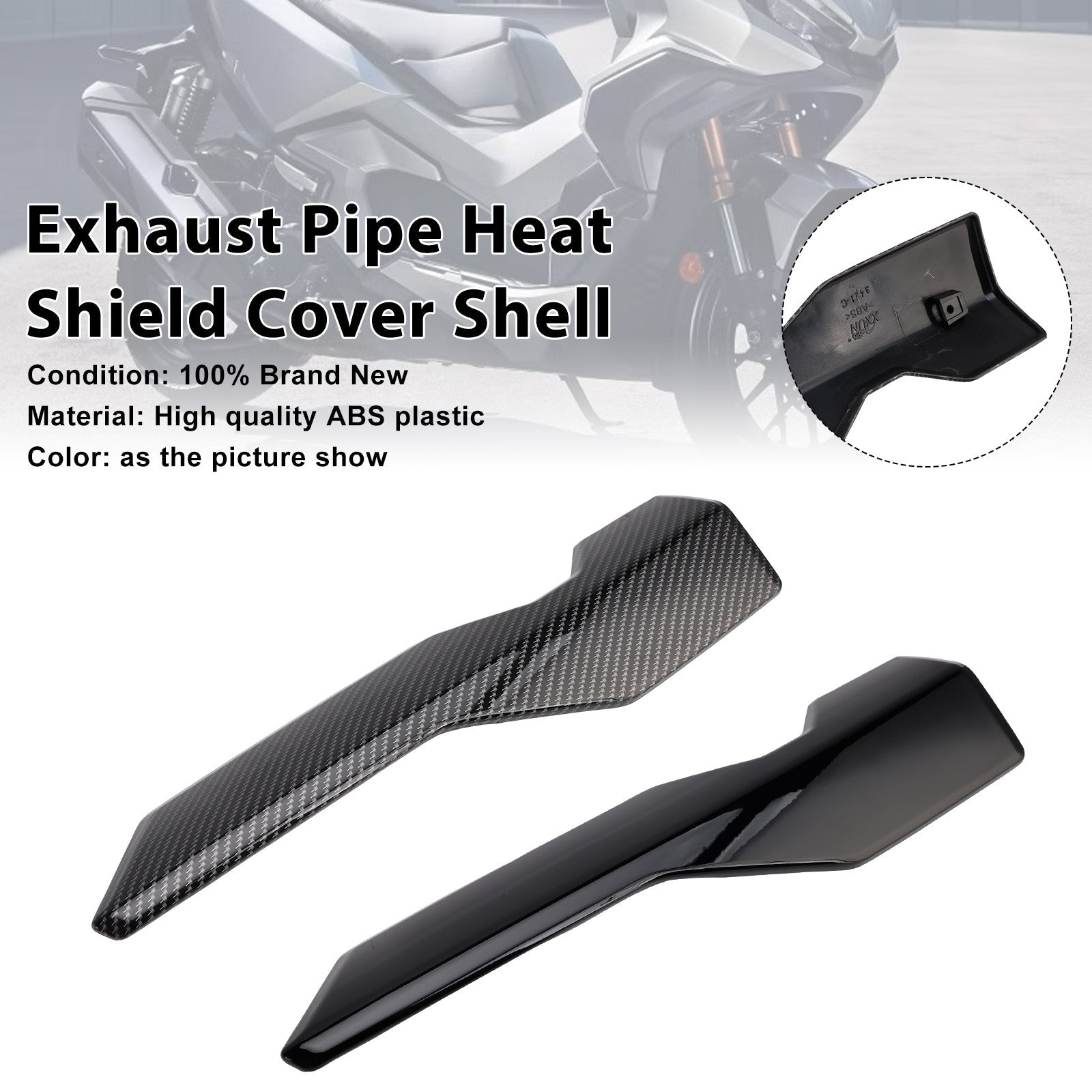 2022-2024 Honda ADV 350 Exhaust Pipe Heat Shield Cover Shell