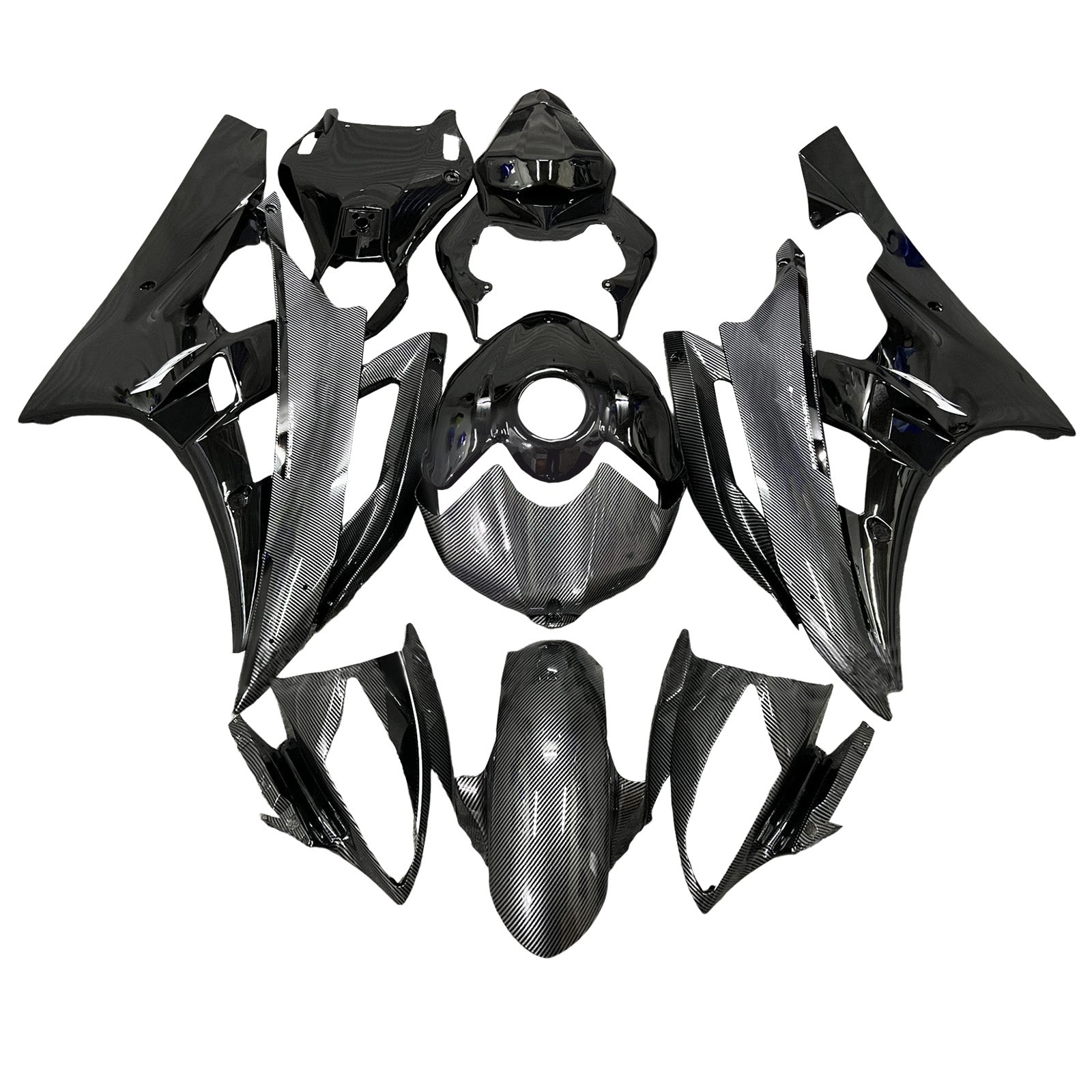 Injection Fairing Kit Bodywork Plastic ABS For Yamaha YZFR6 YZF-R6 2006-2007