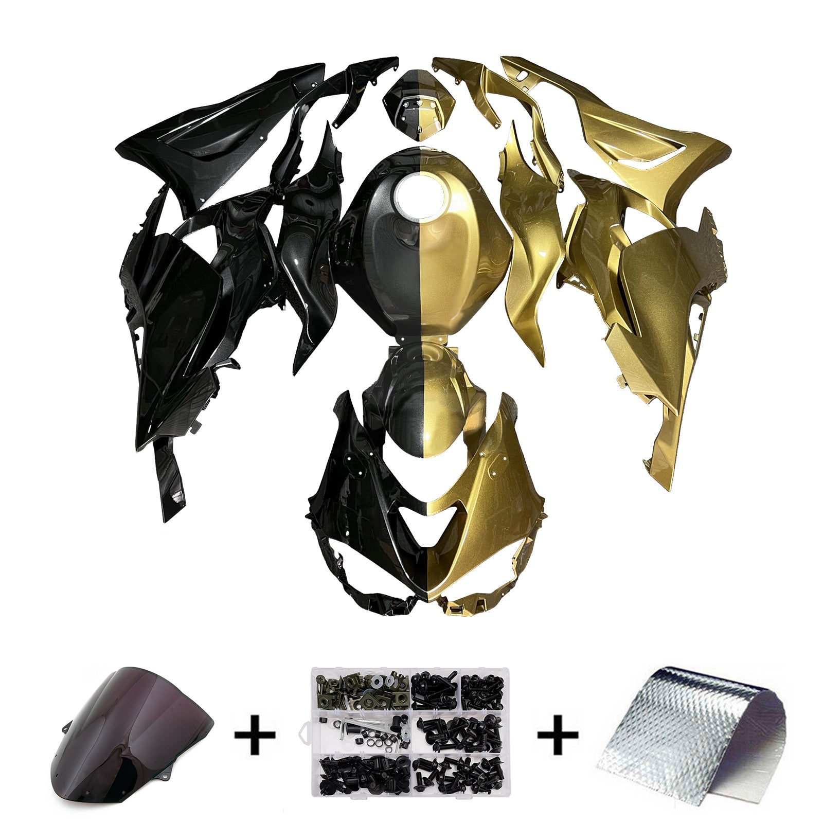 Injection Fairing Kit Bodywork Plastic ABS fit For Kawasaki ZX-6R 2024-2025