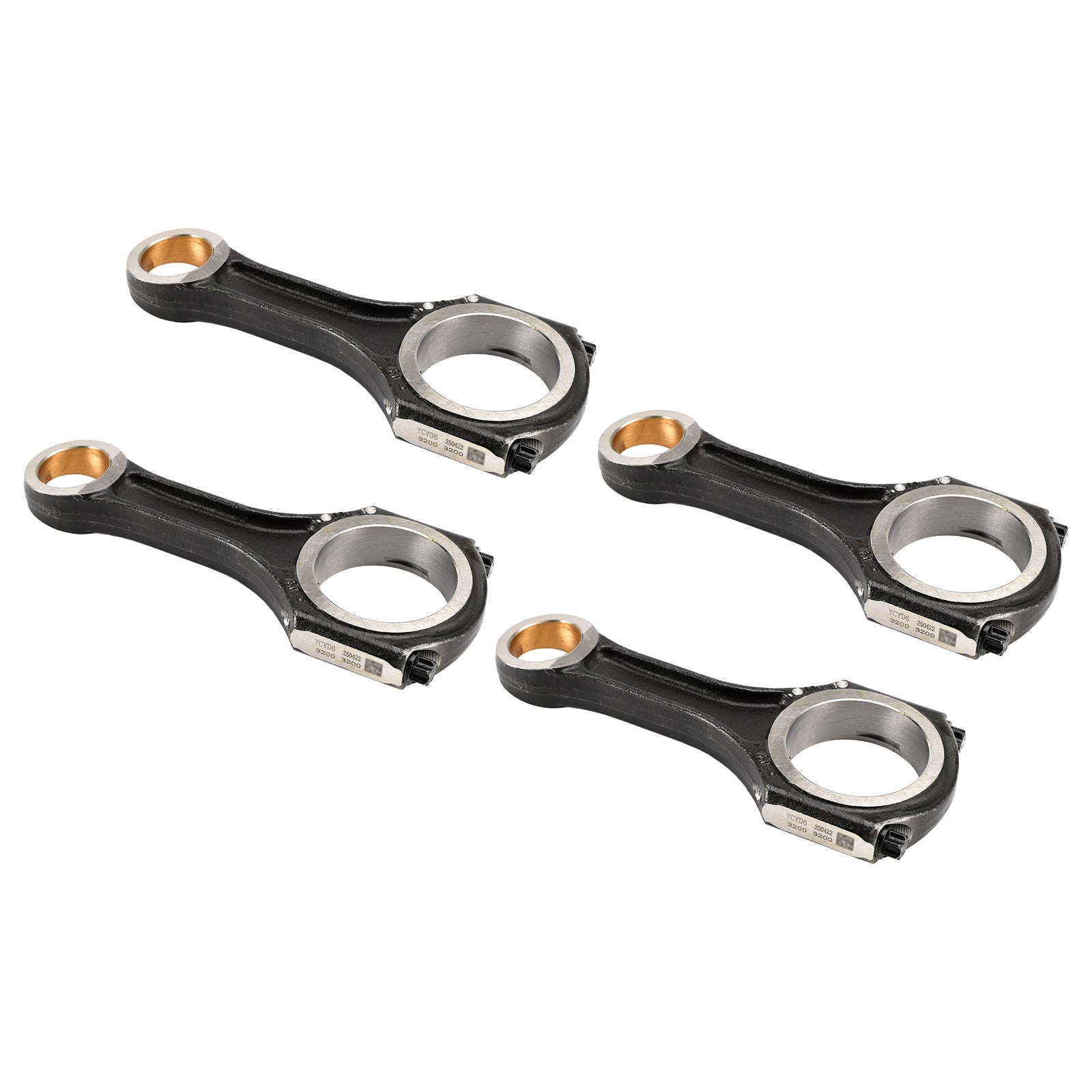 4x Engine connecting Rod 6510300020 For Mercedes OM651 W176 C117 W212 C218