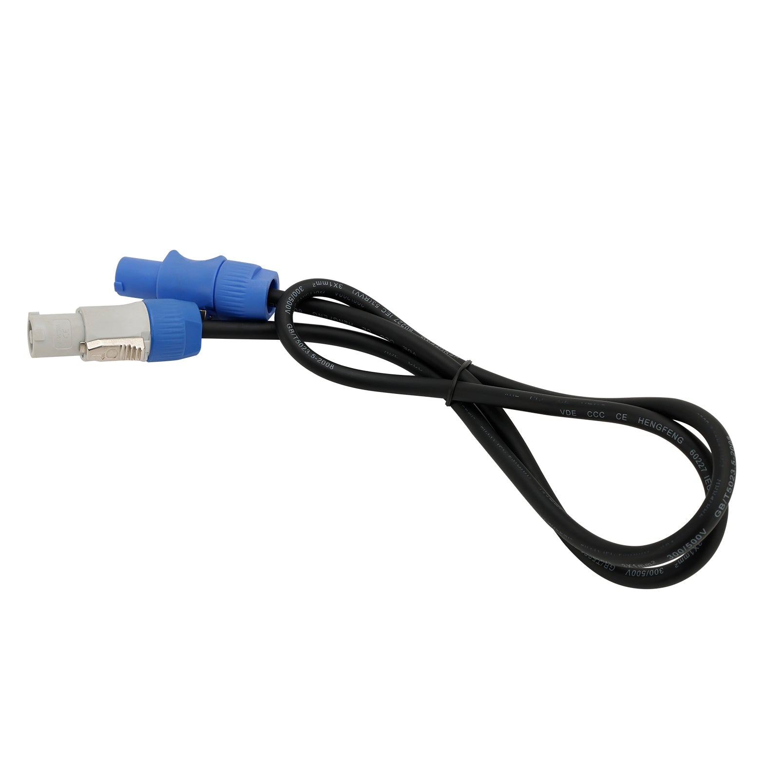 빔 이동 헤드 라이트 파를위한 3.28ft 전원 케이블 스테이지 전원 확장 케이블