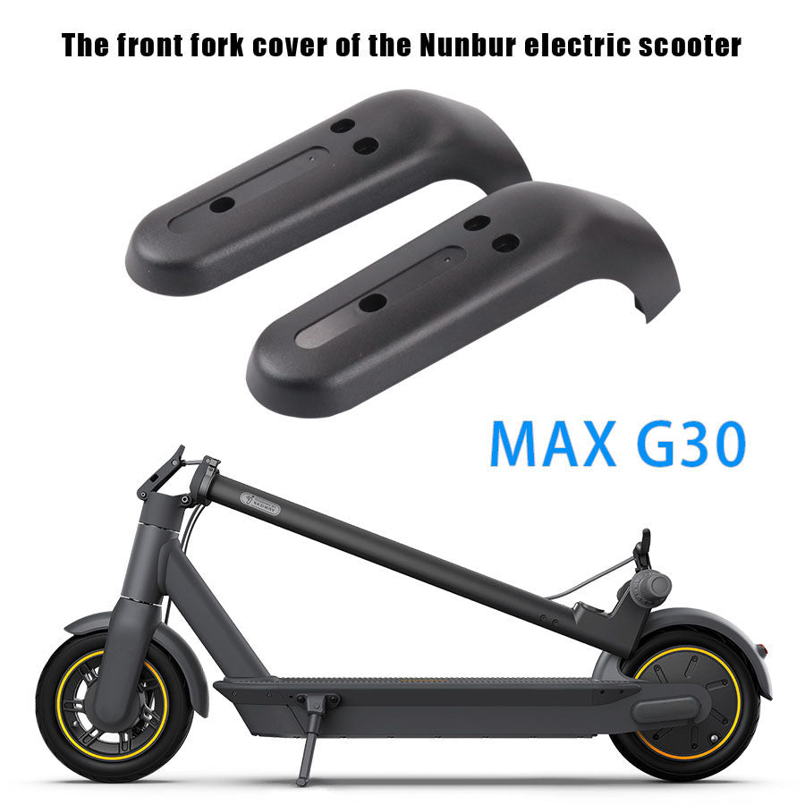 2pcs Front Fork Protector Covers Plastic Front Fork Shell for Ninebot MAX G30
