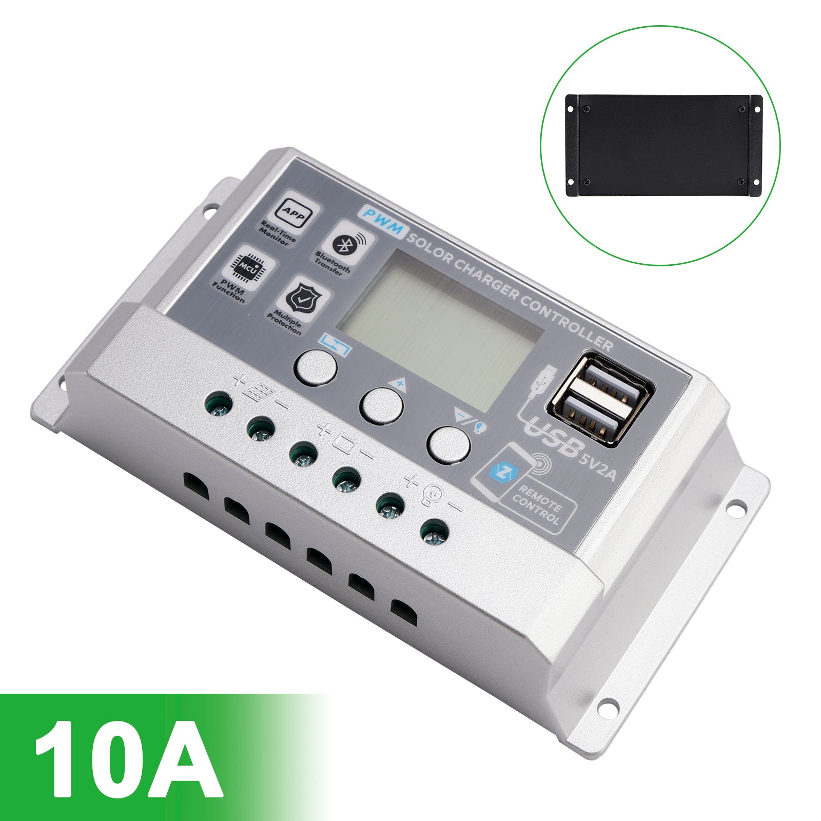 10A-60A PWM Solar Controller Mobile APP Intelligent Control Solar Controller