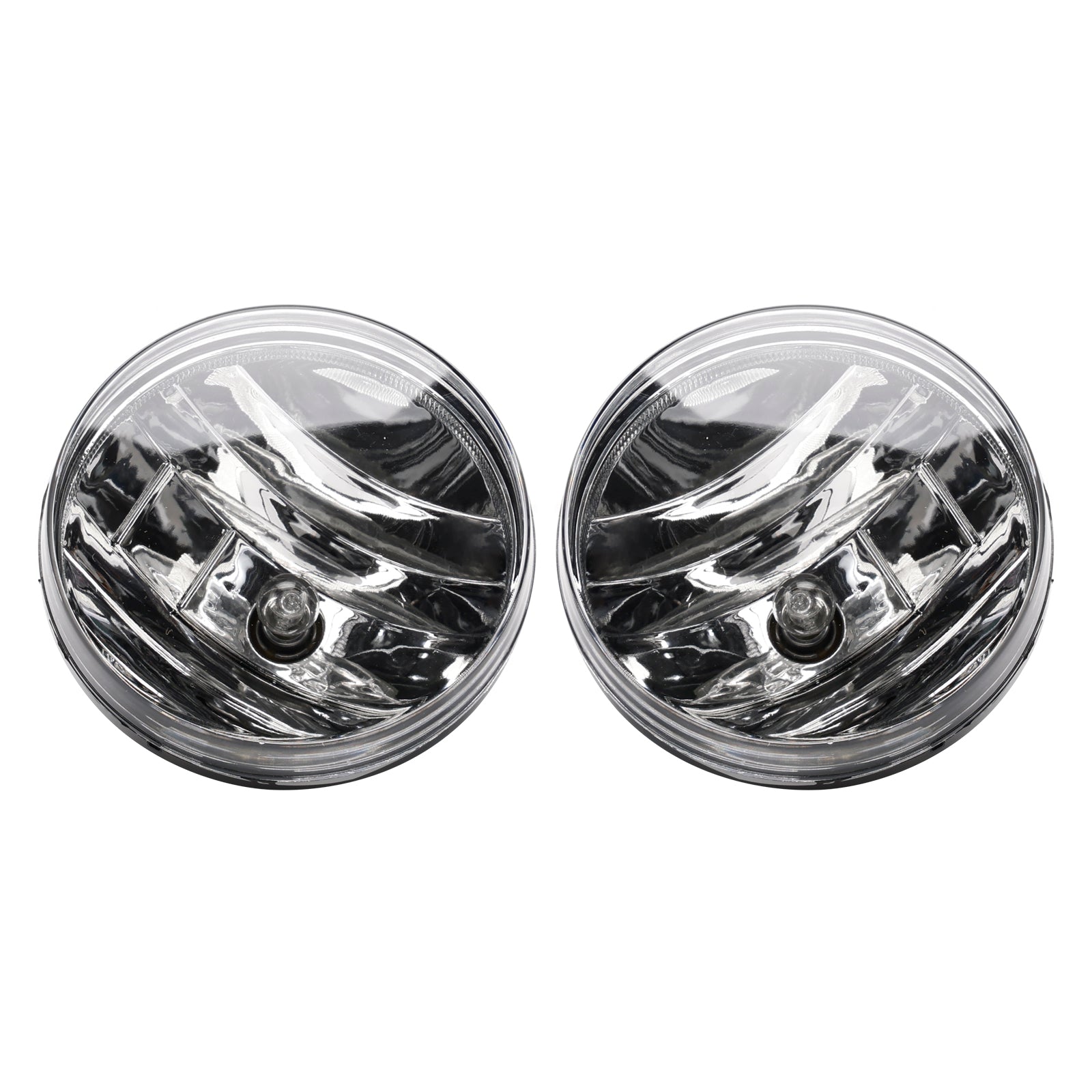 2007-2013 GMC Sierra 1500 Pair Front Fog Lights Lamps With Bulbs