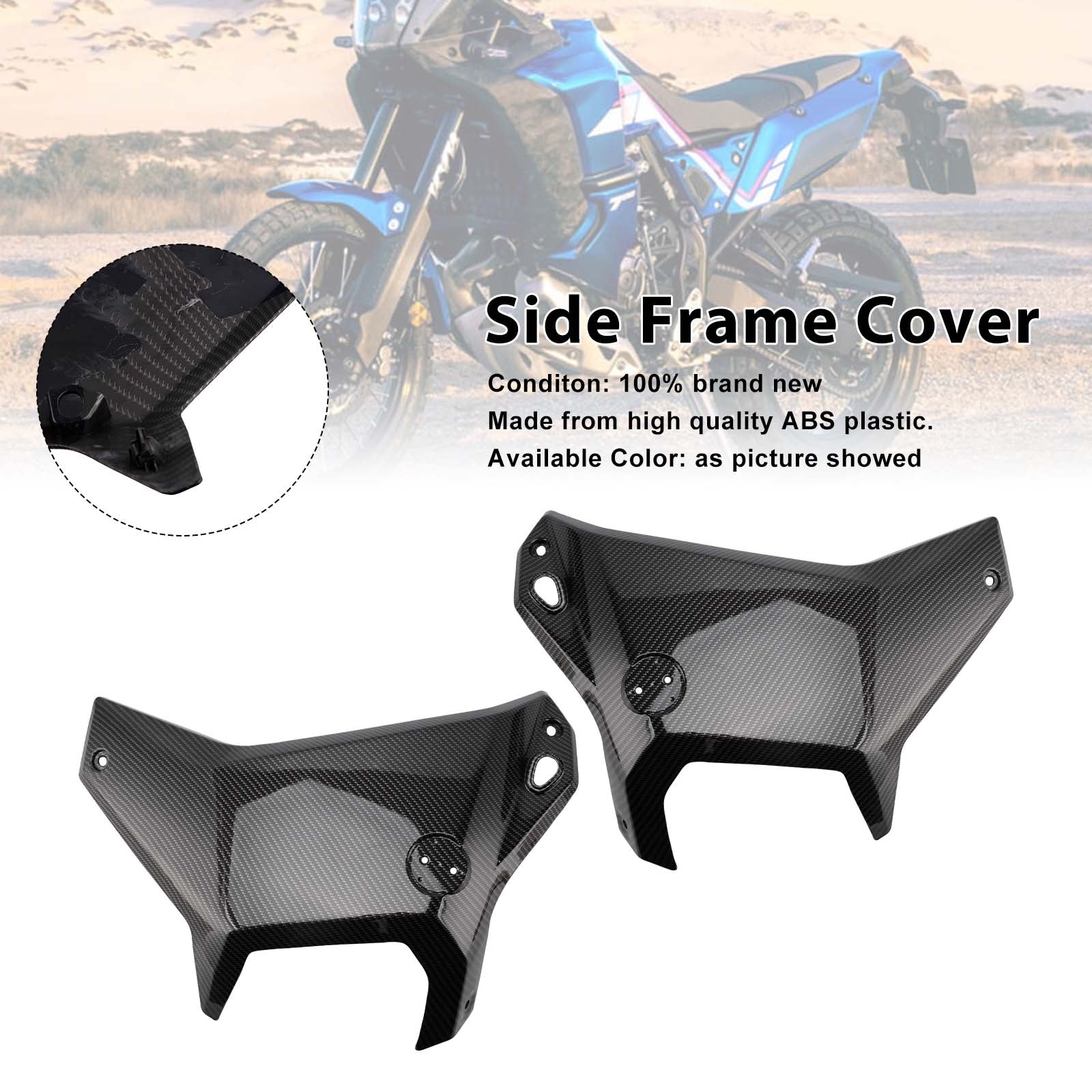 2025-2026 For Yamaha Tenere 700 T700S Side Frame Panel Fairings Cover