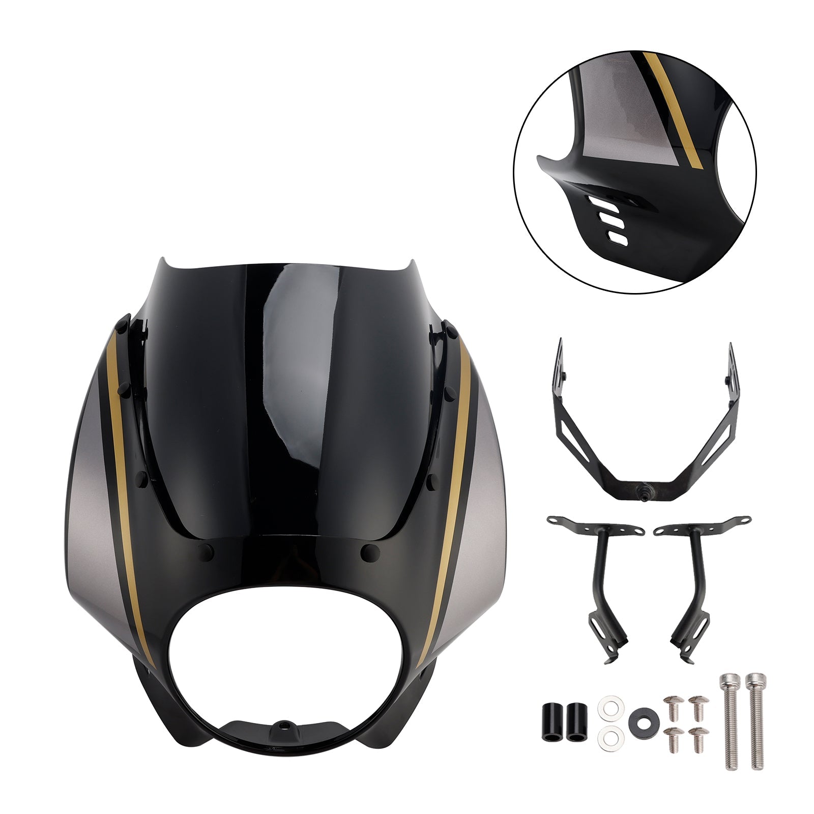 2022-2025 Yamaha XSR900 Headlight Fairing Windshield WindScreen