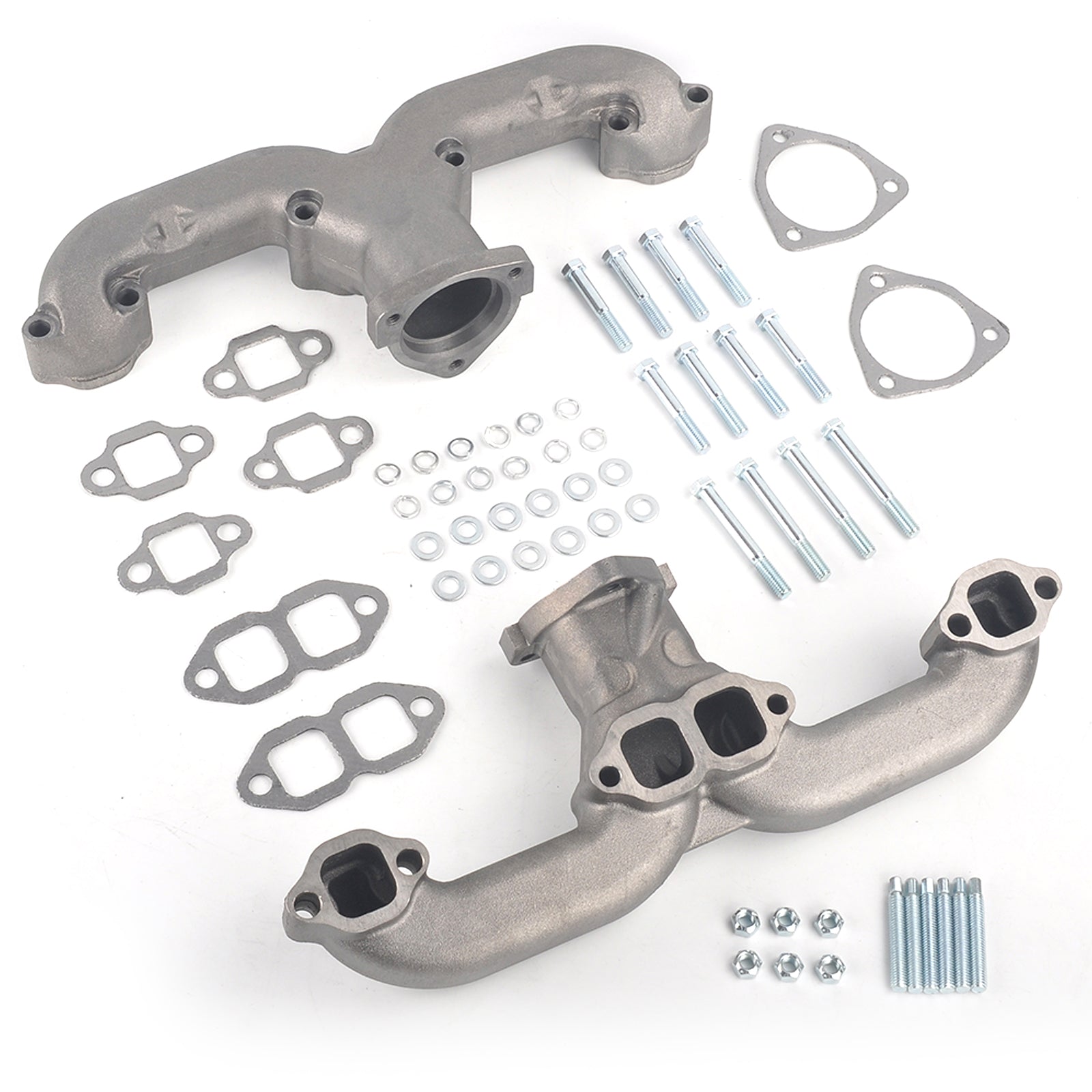 Cast Iron Exhaust Header Manifold Fit Chevy Small Block SBC 283 305 327 1962-1963