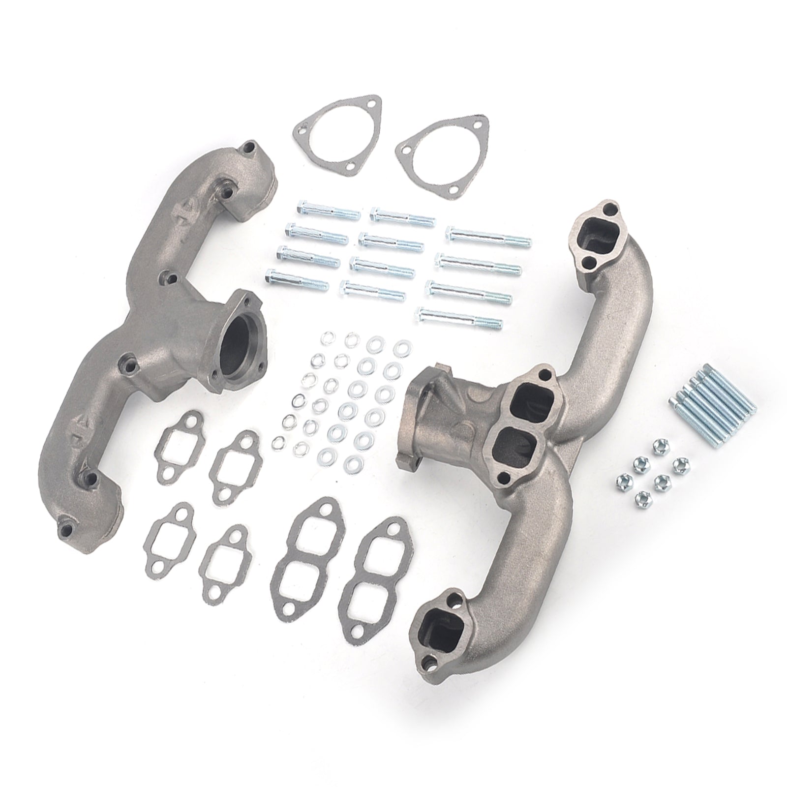 Cast Iron Exhaust Header Manifold Fit Chevy Small Block SBC 283 305 327 1962-1963