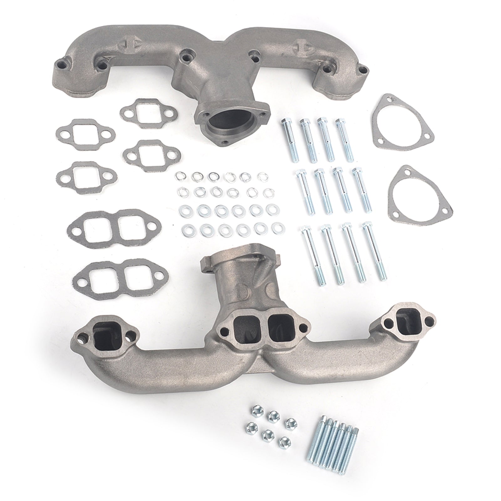 Cast Iron Exhaust Header Manifold Fit Chevy Small Block SBC 283 305 327 1962-1963