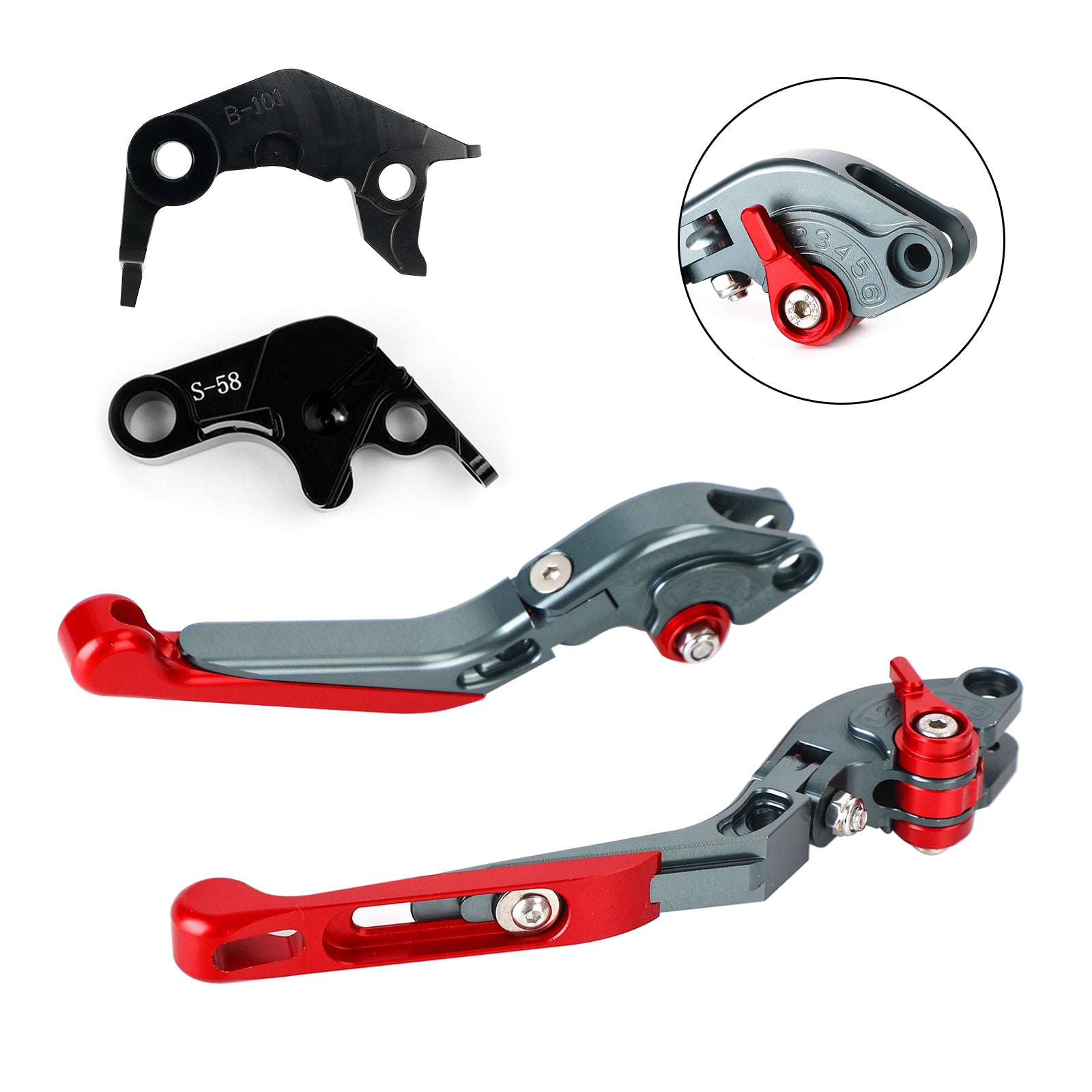Adjustable Clutch Brake Lever fit for YAMAHA YZF R7 MT-10/SP FZ-10/SP 2022-23
