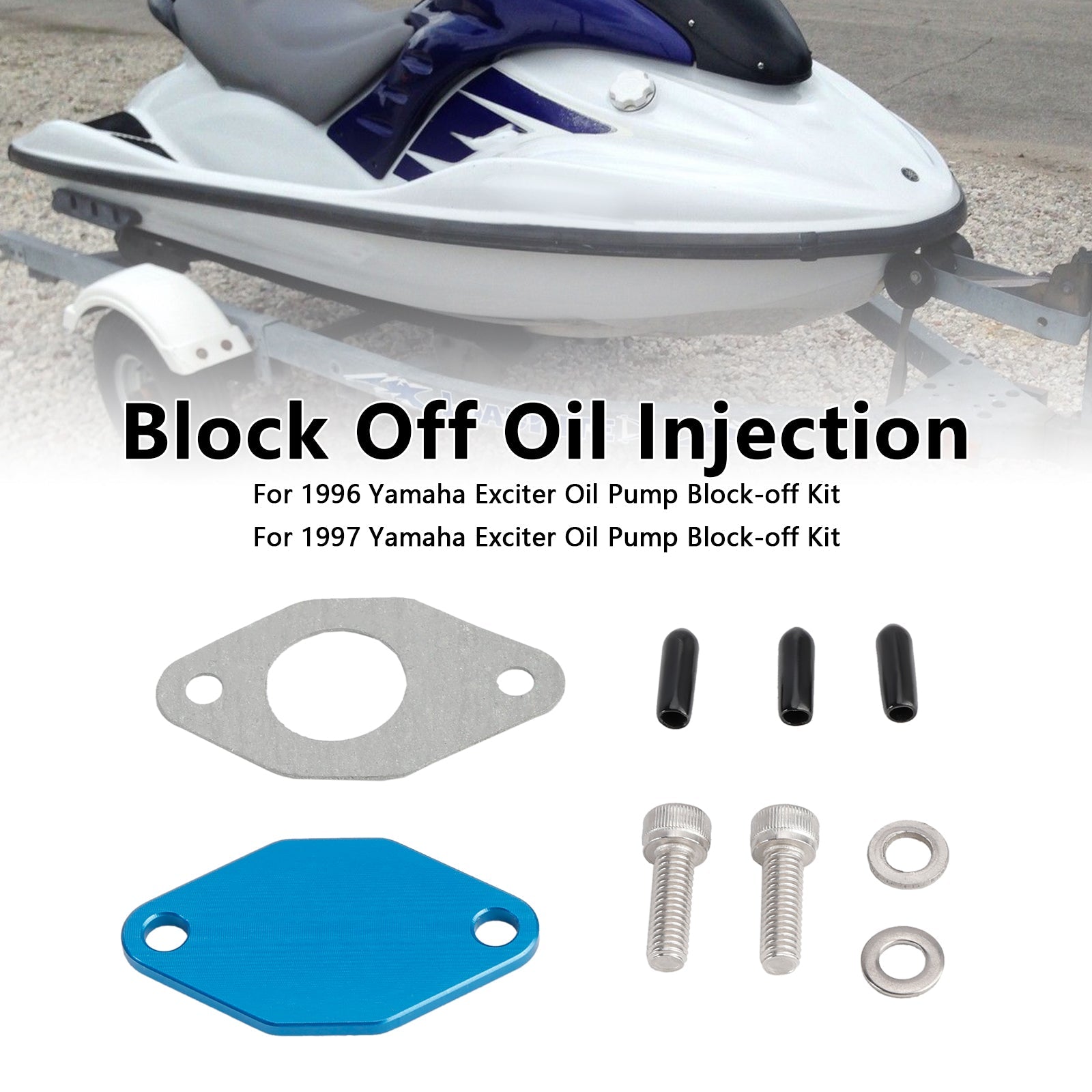 Block Off Oil Injection Pump For Yamaha 210/800/1100/1200 All