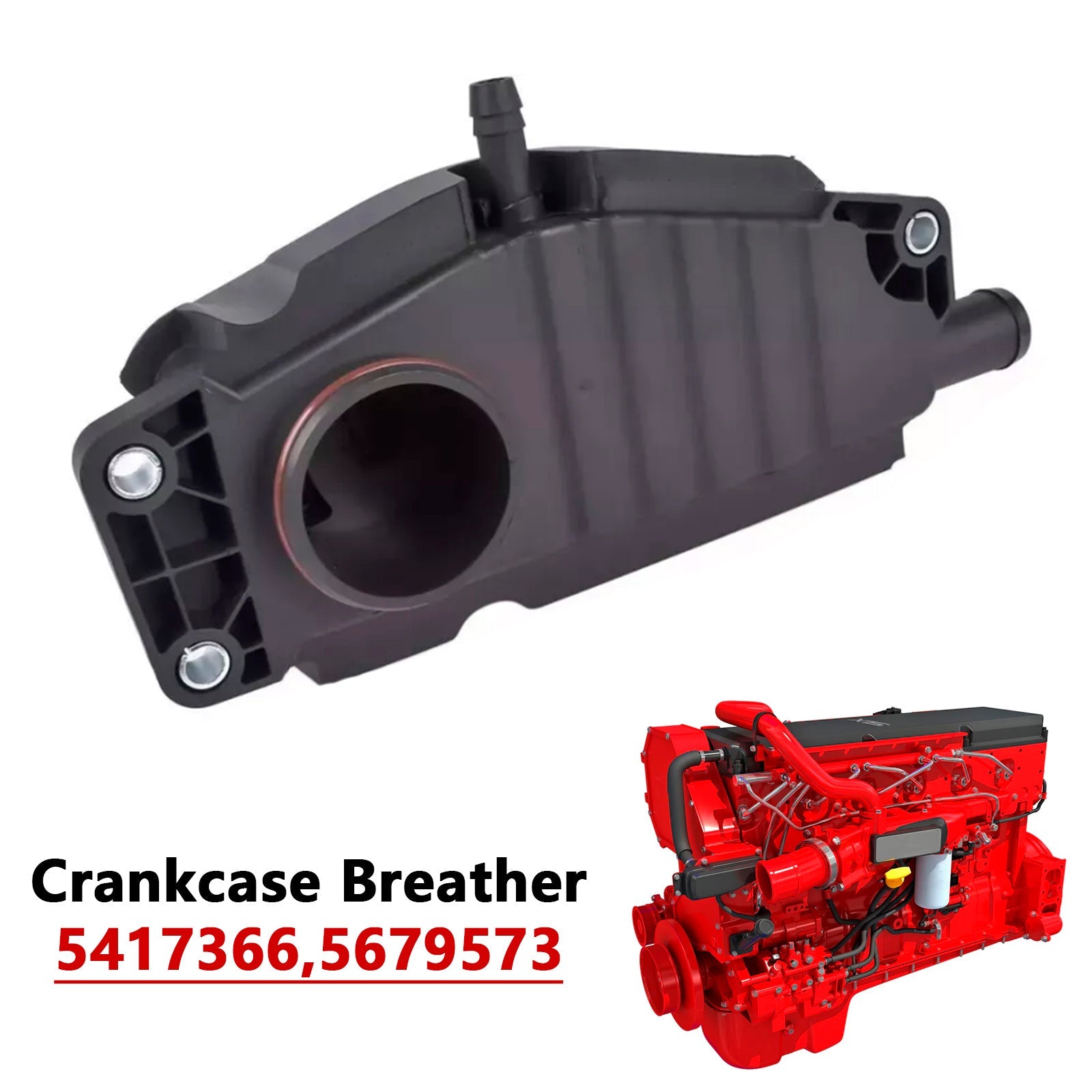Cummins X15 XPI Engine Crankcase Breather 5417366 CUM Is Superceded By 5417366 5679573