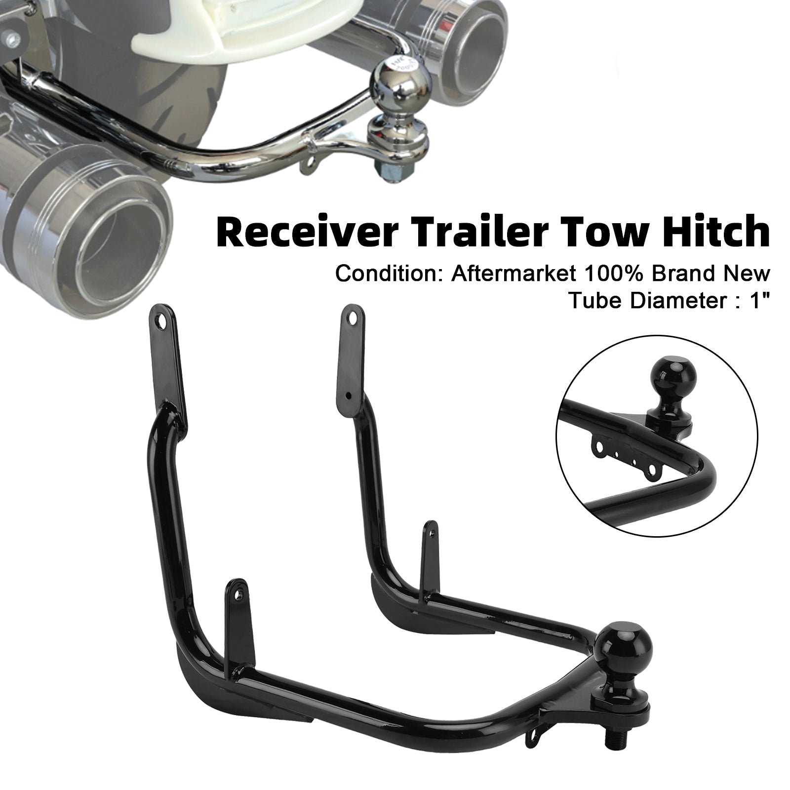 2009-2023 Harley Street Glide /FLHX Receiver Trailer Tow Hitch