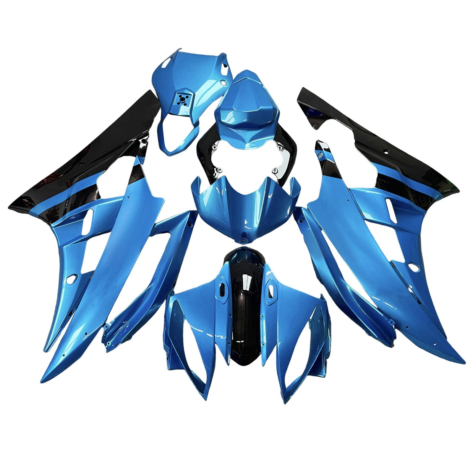 Injection Fairing Kit Bodywork Plastic ABS For Yamaha YZFR6 YZF-R6 2006-2007