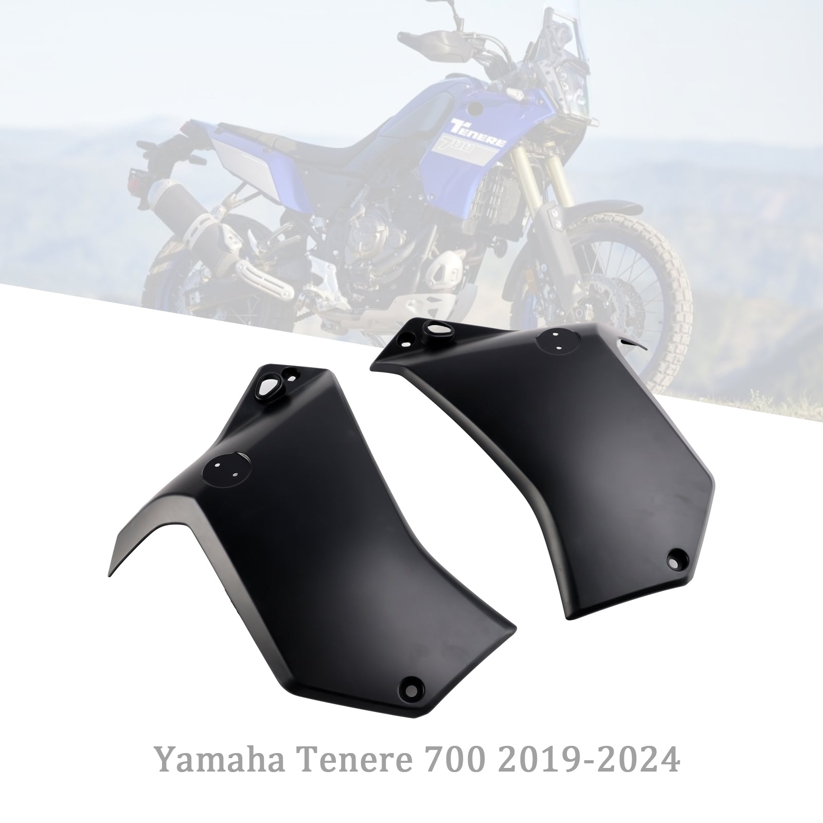 Side Frame Panel Protector Fairings Cover For Yamaha Tenere 700 2019-2024