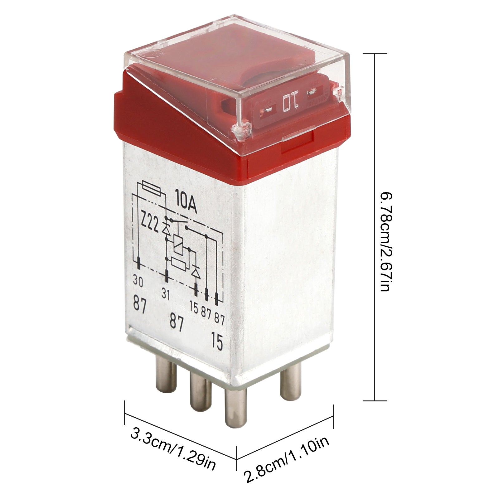 Overload Protection Relay 2015400845 for Mercedes W124 W126 W201 R107 W201