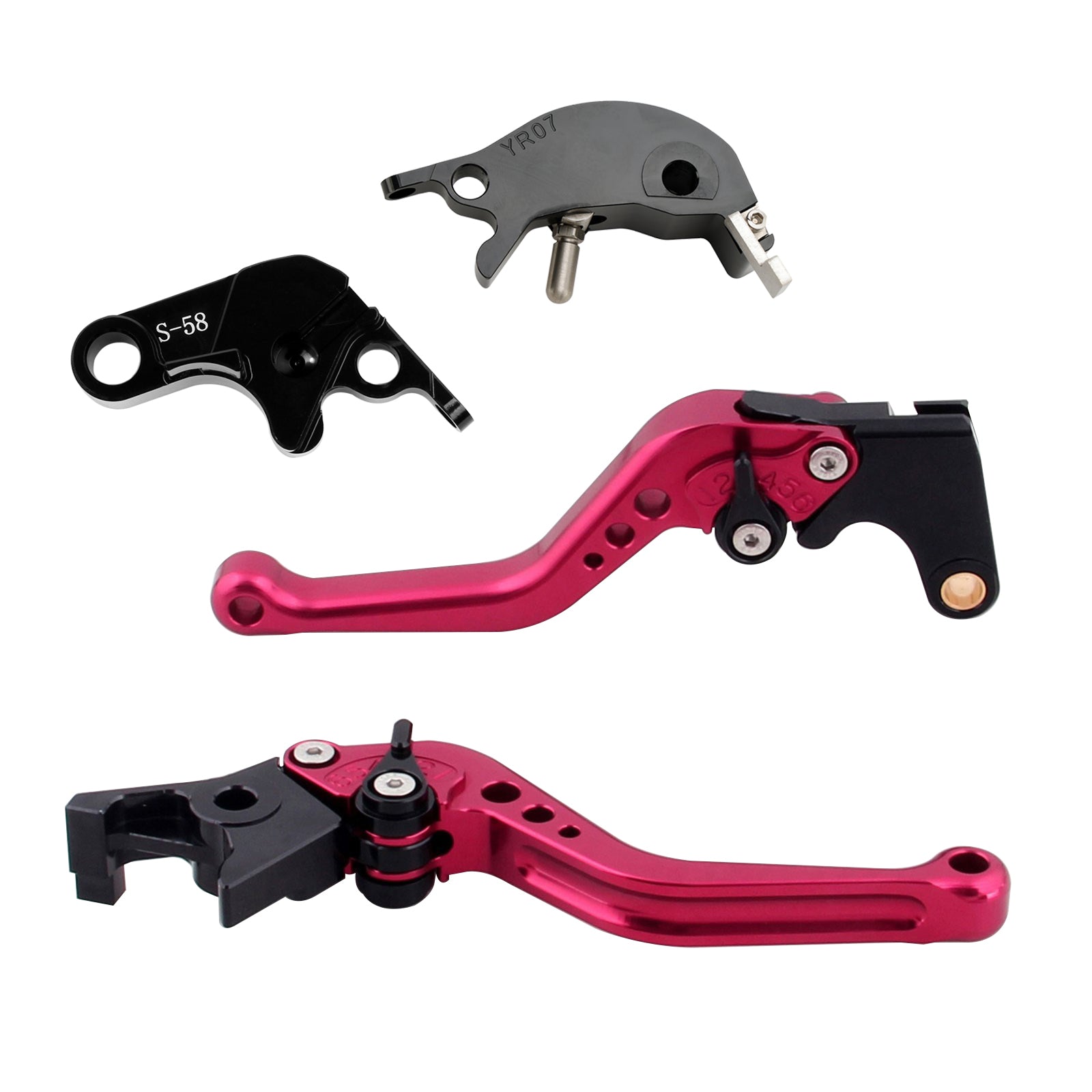 NEW Short Clutch Brake Lever fit for YAMAHA YZF R7 MT-10/SP FZ-10/SP 2022-23