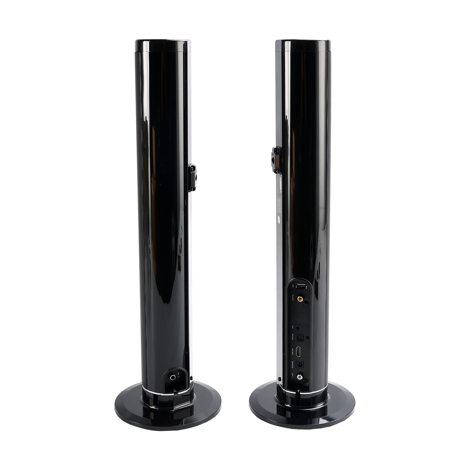 Detachable Surround Sound Bar Wireless Subwoofer 2 Speaker System Home Theater