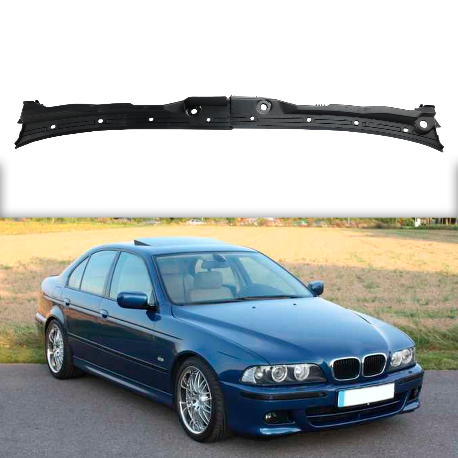 Windshield Cowl Cover 51718159292 For BMW 525i 528i 530i 540i M5 1997-2003