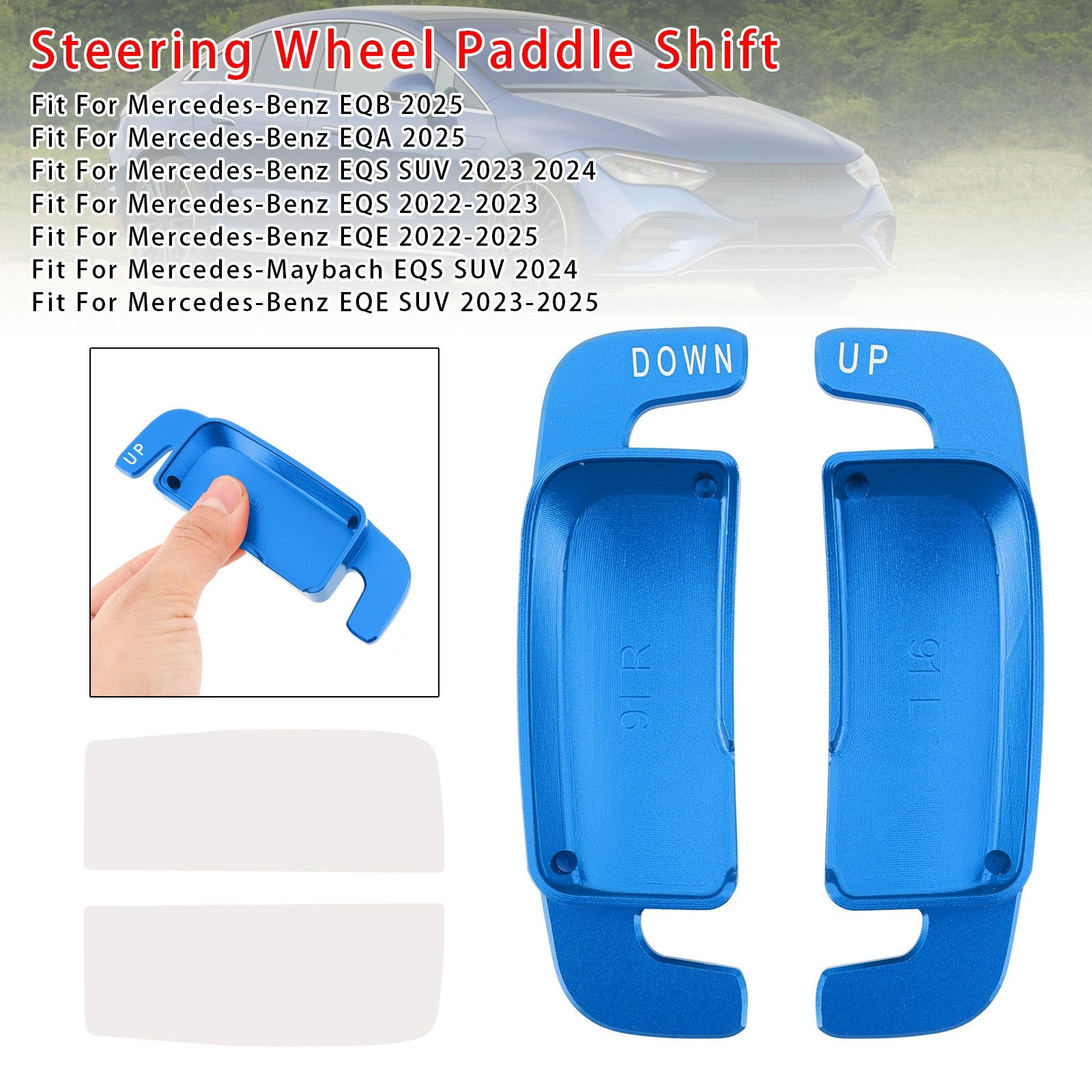 Steering Wheel Paddle Shifter Extension For Benz A C GLE 2022up Aluminium