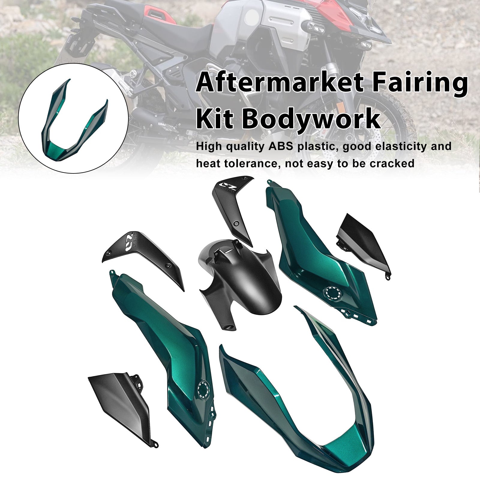 Injection ABS Plastic Bodywork Fairing Kit for BMW R1300GS 2024-2025 04#