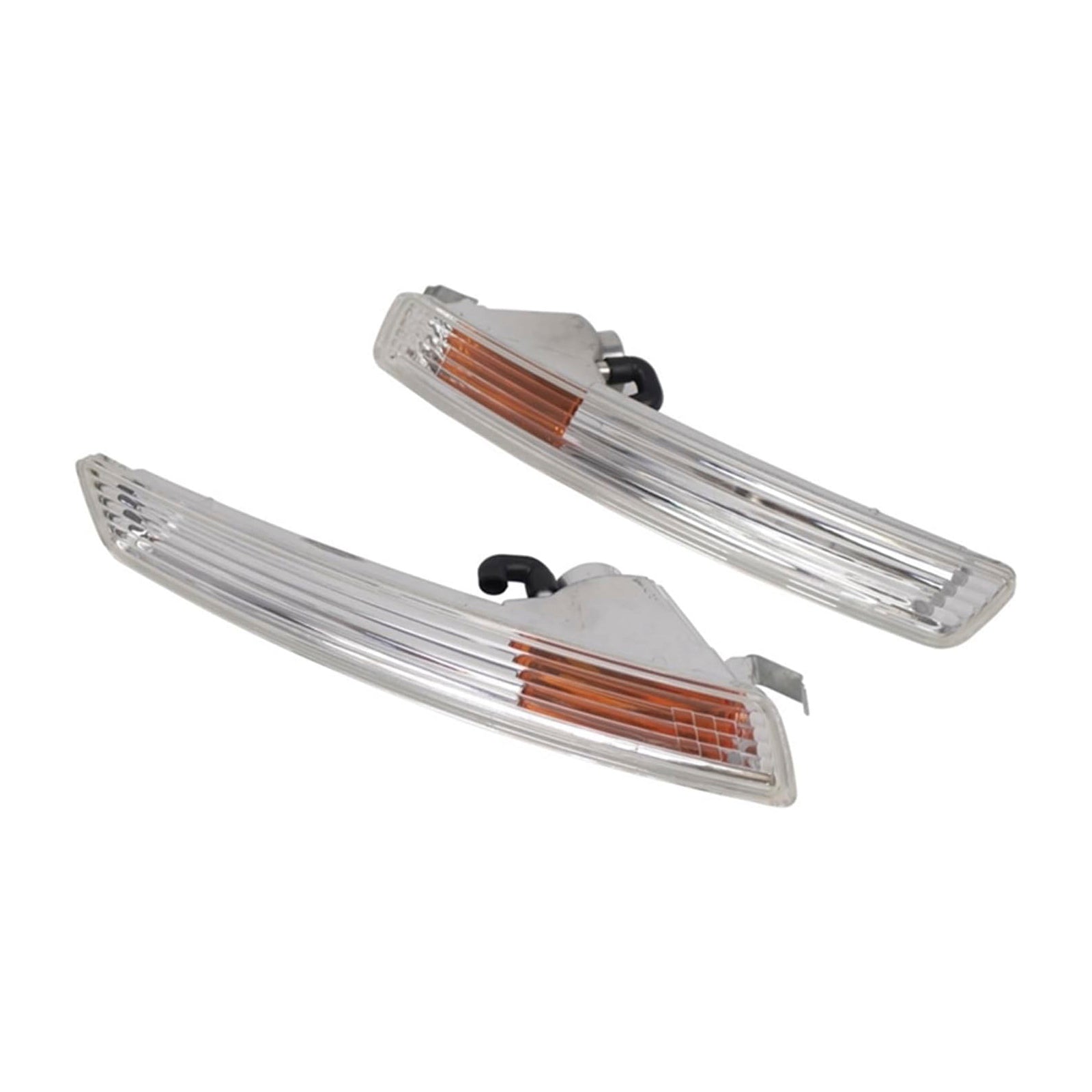 2006-2010 VW Beetle Pair Front Bumper Turn Signal Light Without Bulbs 1C0953041R