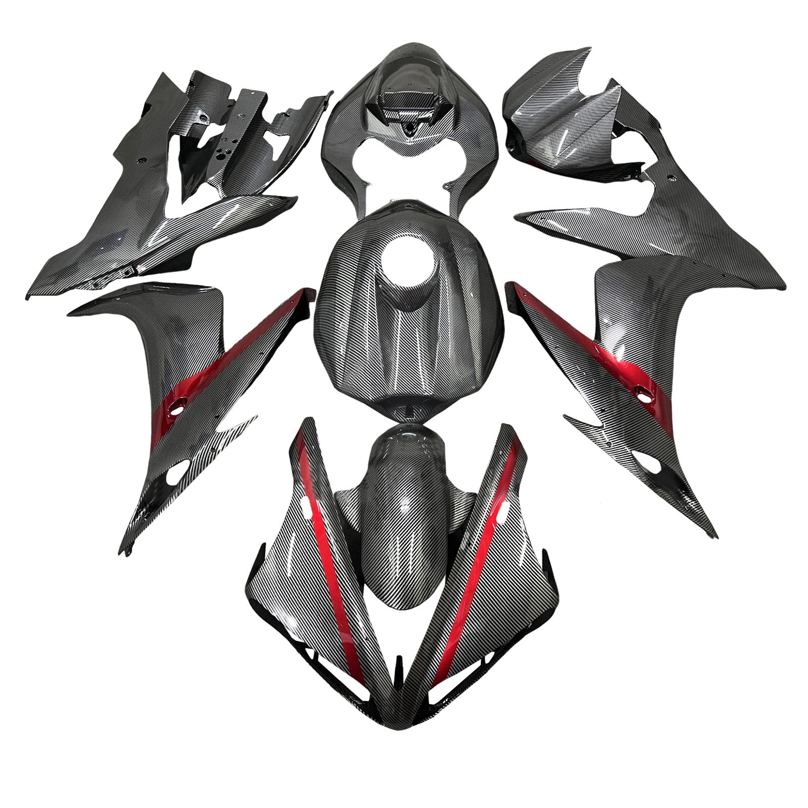 Injection Fairing Kit Bodywork Plastic ABS For Yamaha YZFR1 YZF-R1 2004-2006