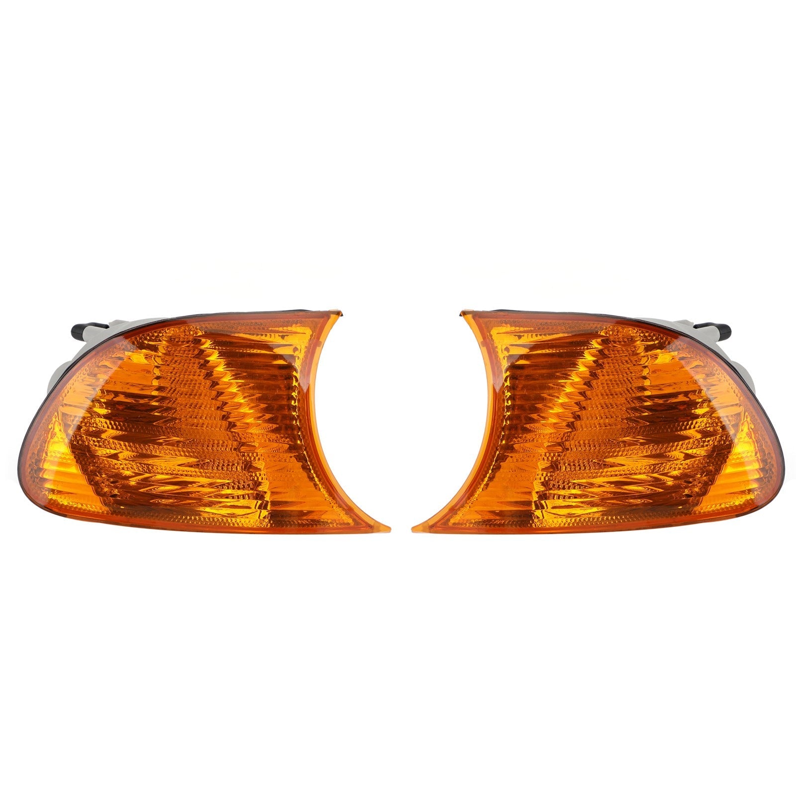 1998-2001 BMW 3 Series E46 Coupe Pair Amber Corner Side Light 63126904299