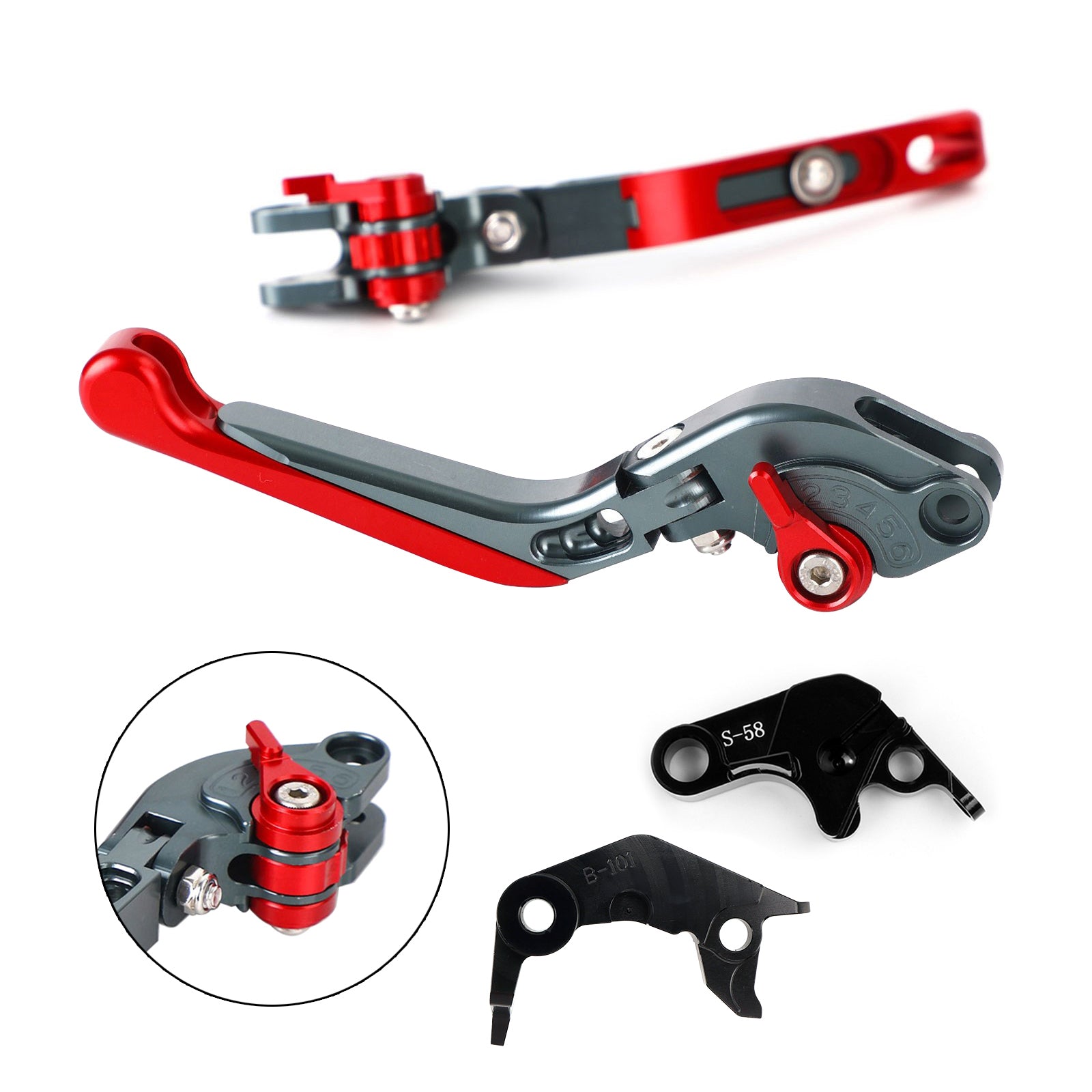 Adjustable Clutch Brake Lever fit for YAMAHA YZF R7 MT-10/SP FZ-10/SP 2022-23