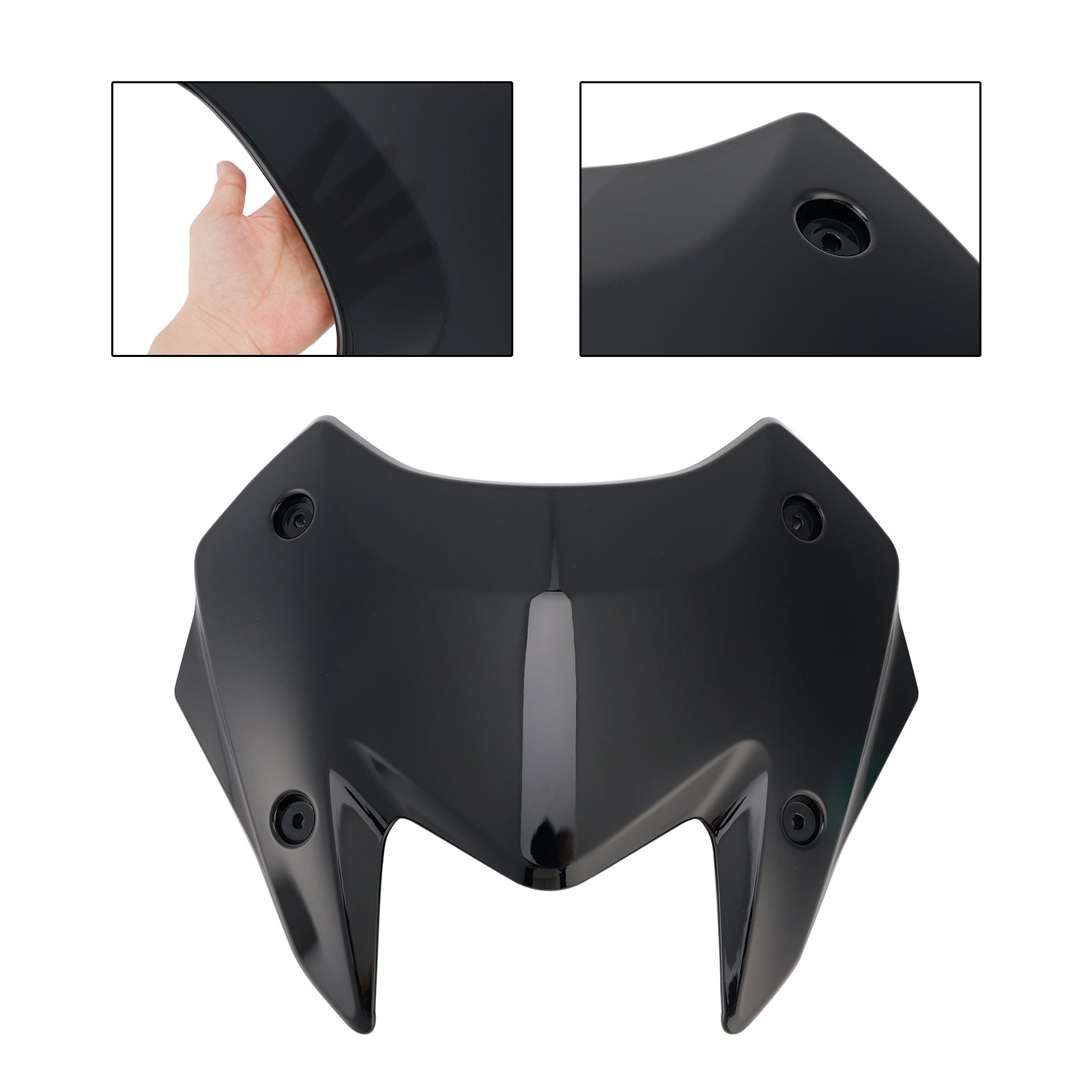 2022-2024 야마하 T-MAX 560 윈드실드 윈드스크린 + 브라켓