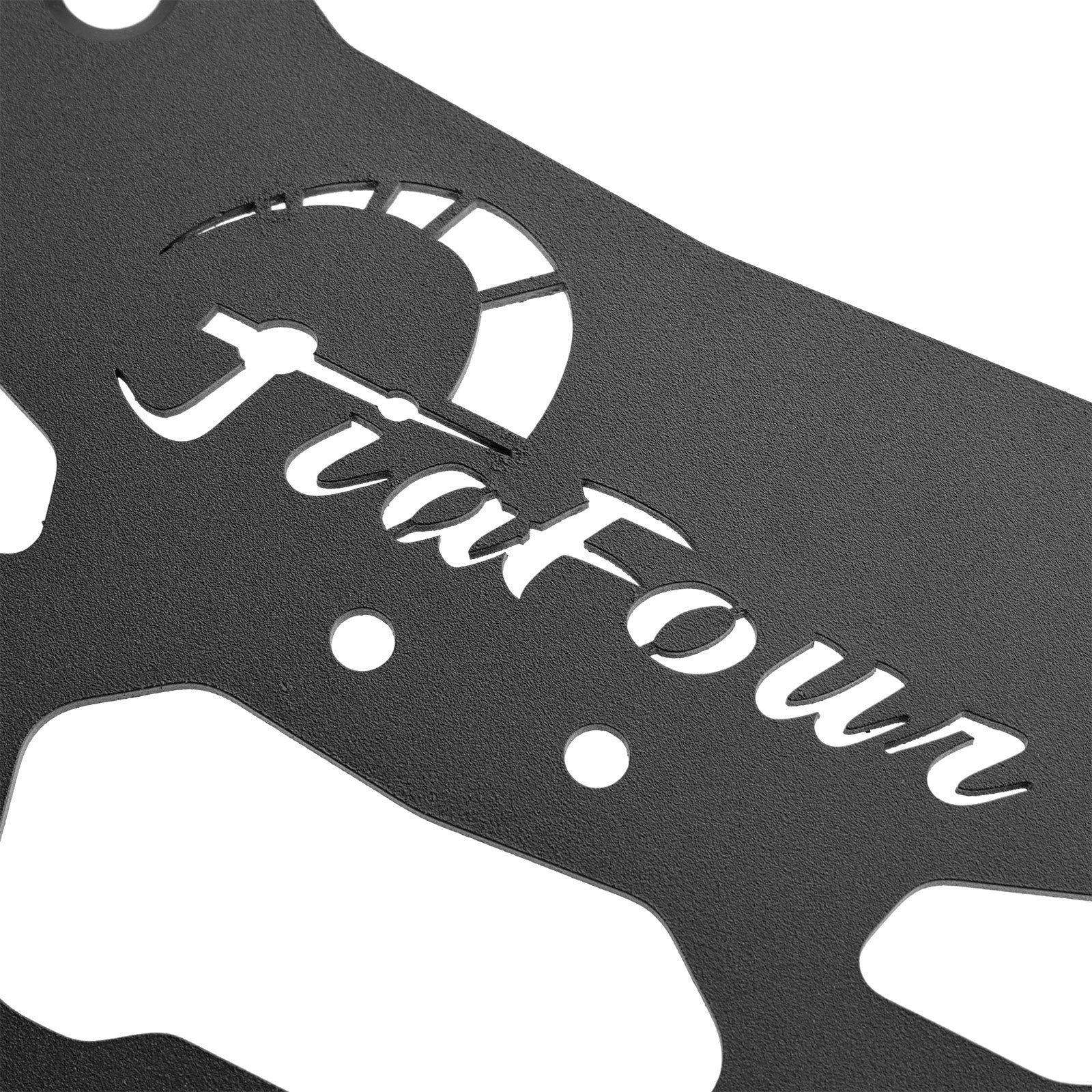 BLACK ALUMINUM TOP RACK CARRIER LUGGAGE PLATE FOR HUSQVARNA NORDEN 901 2021-2024