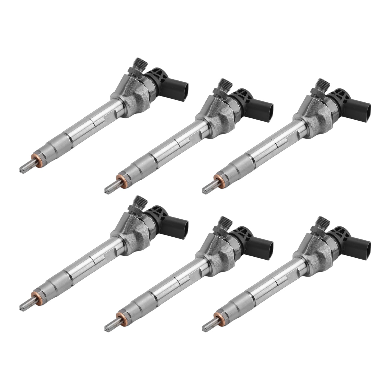 6Pcs Fuel Injector For BMW F10 F30 F15 328d X5 535d 740Ld N47 N57 0445110597