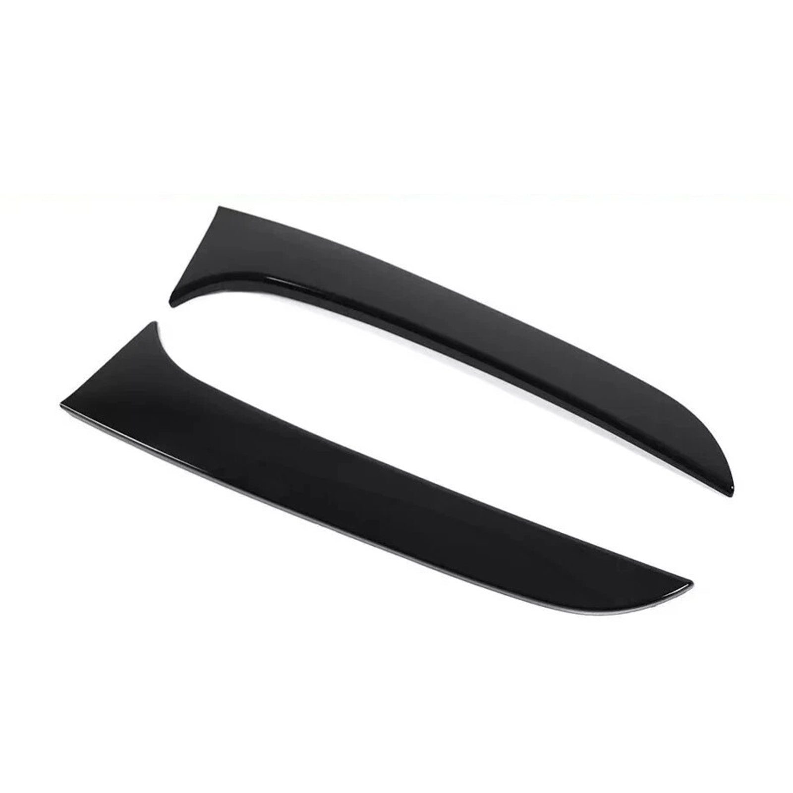 2012-2019 BMW 1 Series F20 F21 Gloss Black Pair Rear Window Side Wing Spoiler