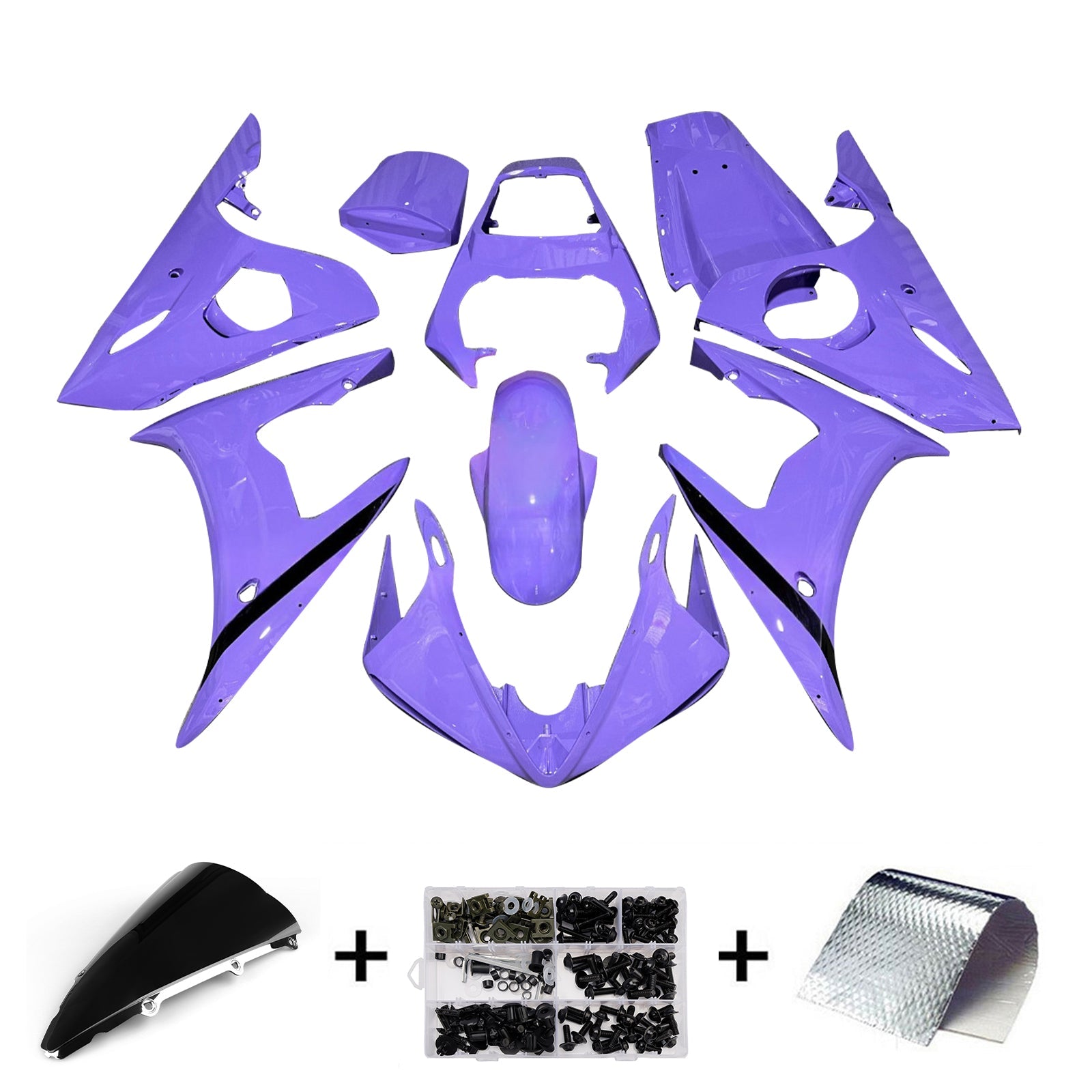 Injection Fairing Kit Bodywork For Yamaha YZF-R6 2003-2004 R6S 2006-2009