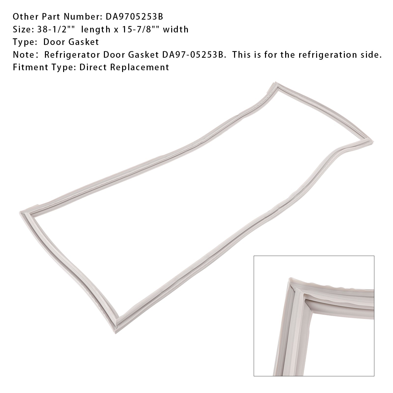 Refrigerator Door Gasket DA97-05253B For SAMSUNG Refrigerators